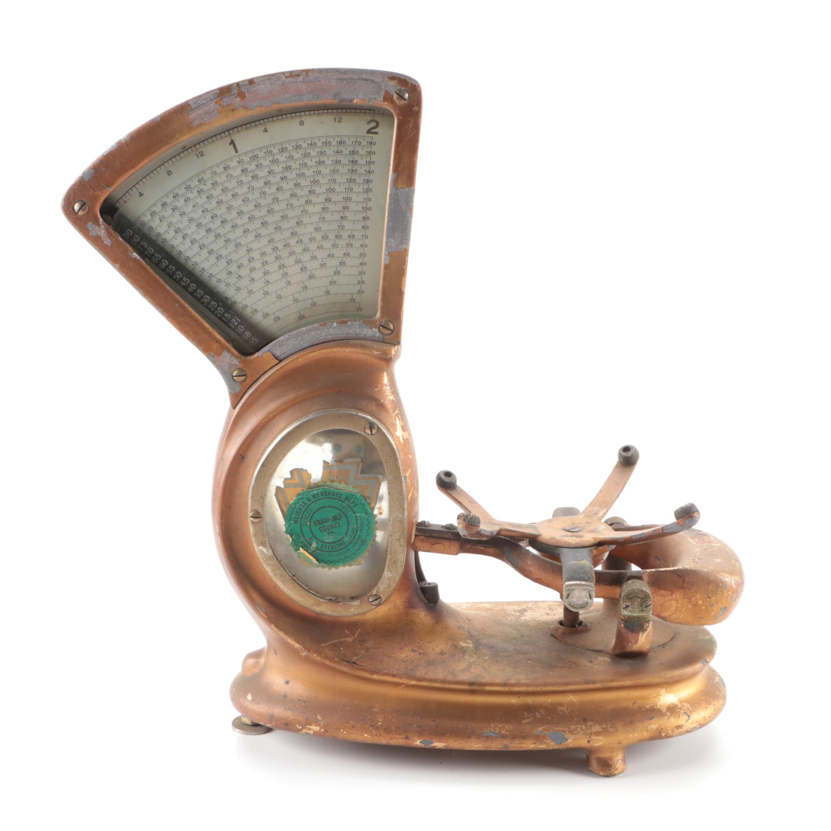 Detroit Automatic Scale Co. Stimpson No. 40 Candy Scale, Early 20th Century