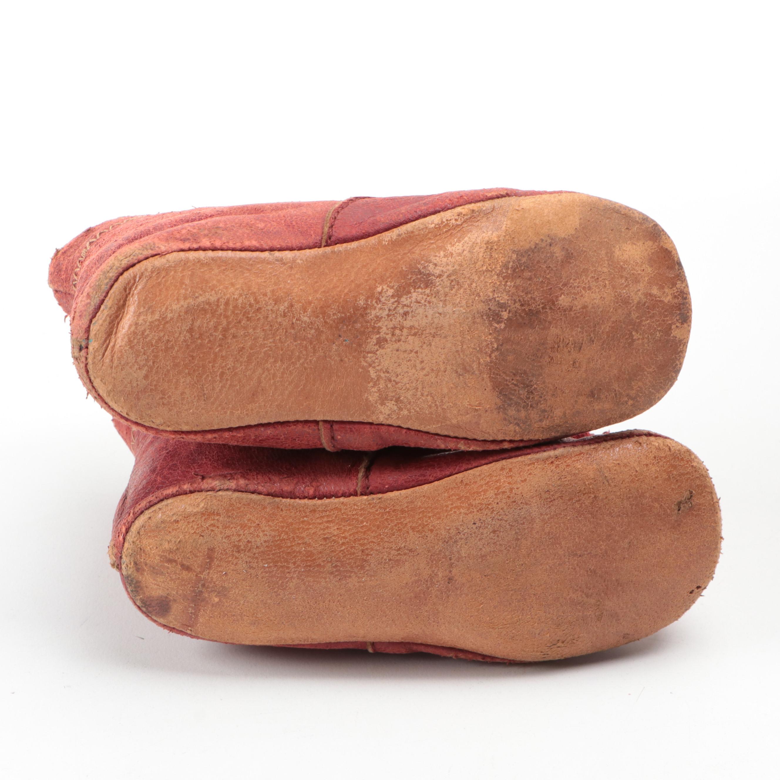 Japanese Lacquerware Boxes, with Leather Baby Shoes, Resin Hair Combs and More