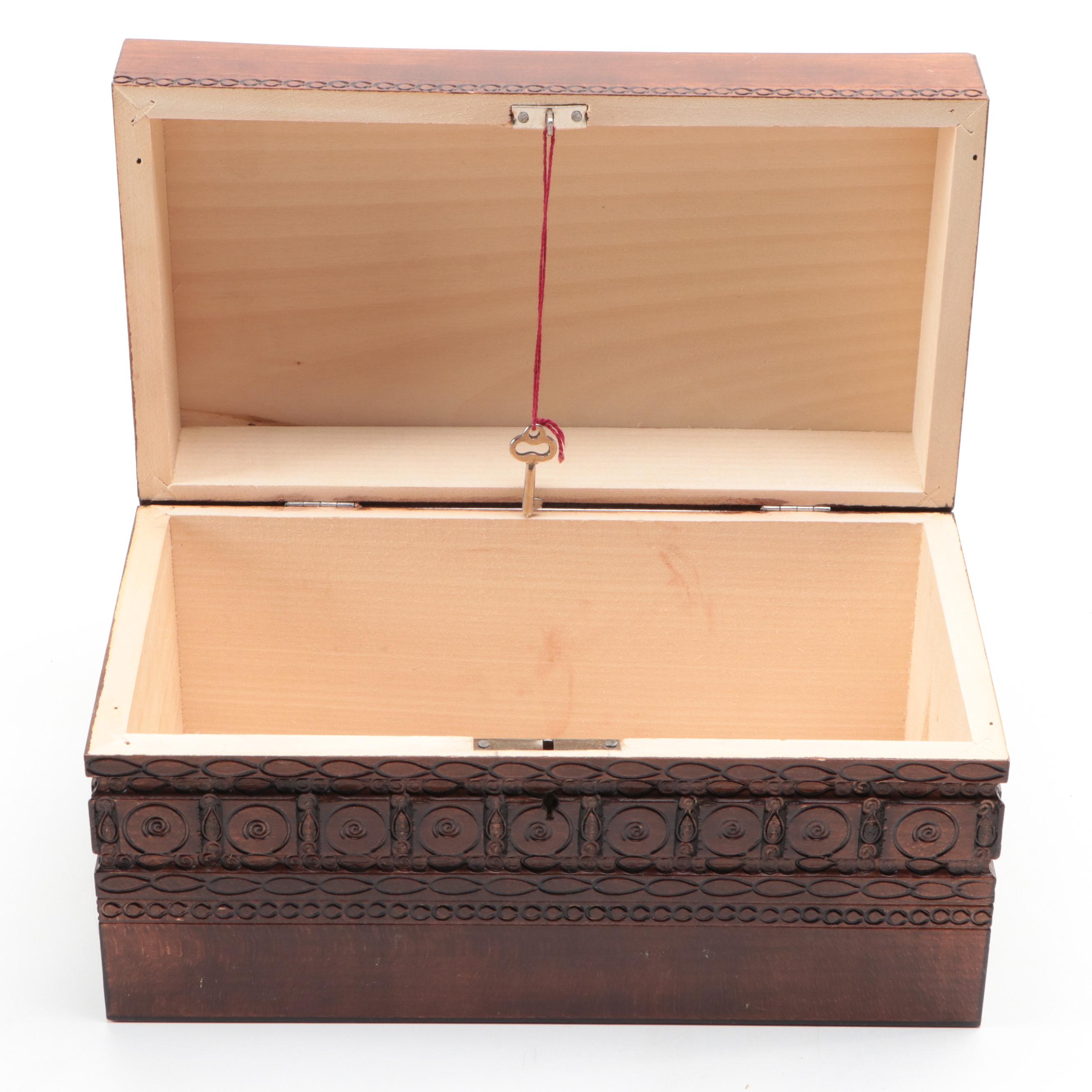 Japanese Lacquerware Boxes, with Leather Baby Shoes, Resin Hair Combs and More