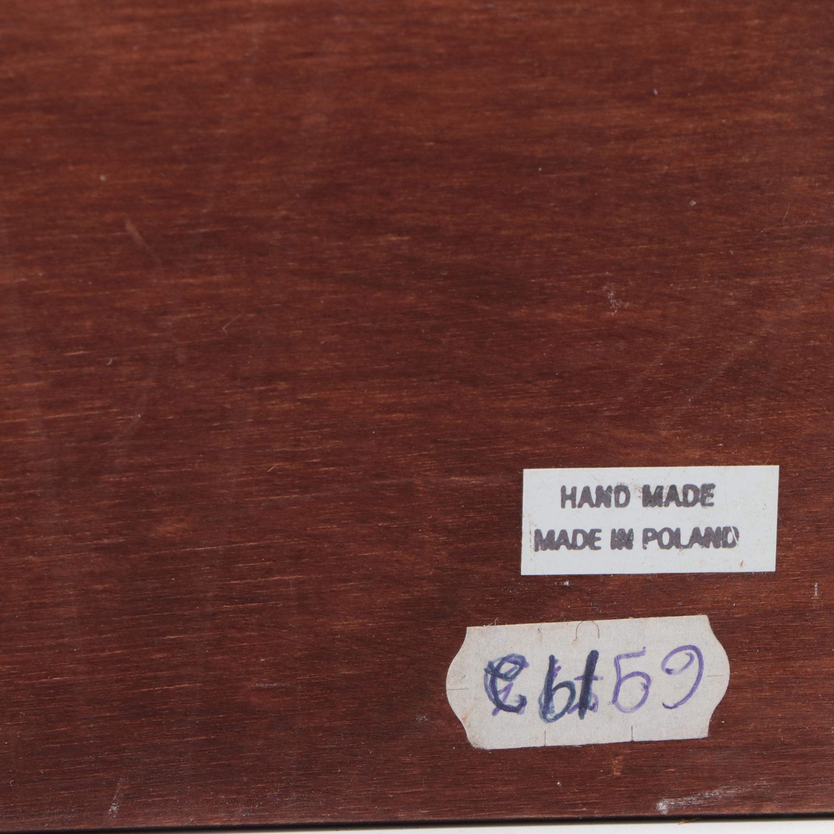 Japanese Lacquerware Boxes, with Leather Baby Shoes, Resin Hair Combs and More