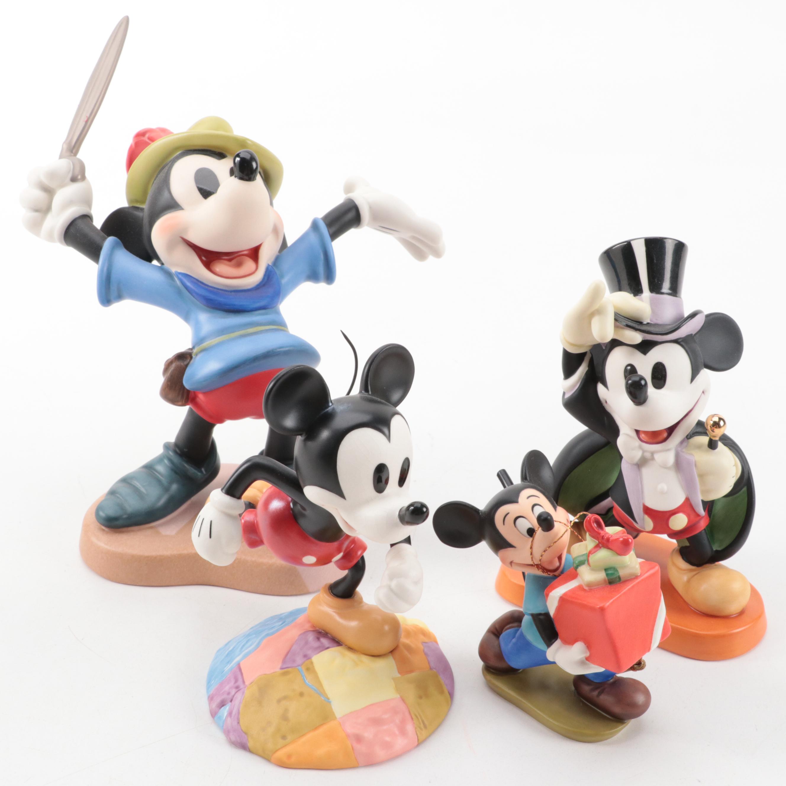 Walt Disney Classics Collection Mickey Mouse Figurines