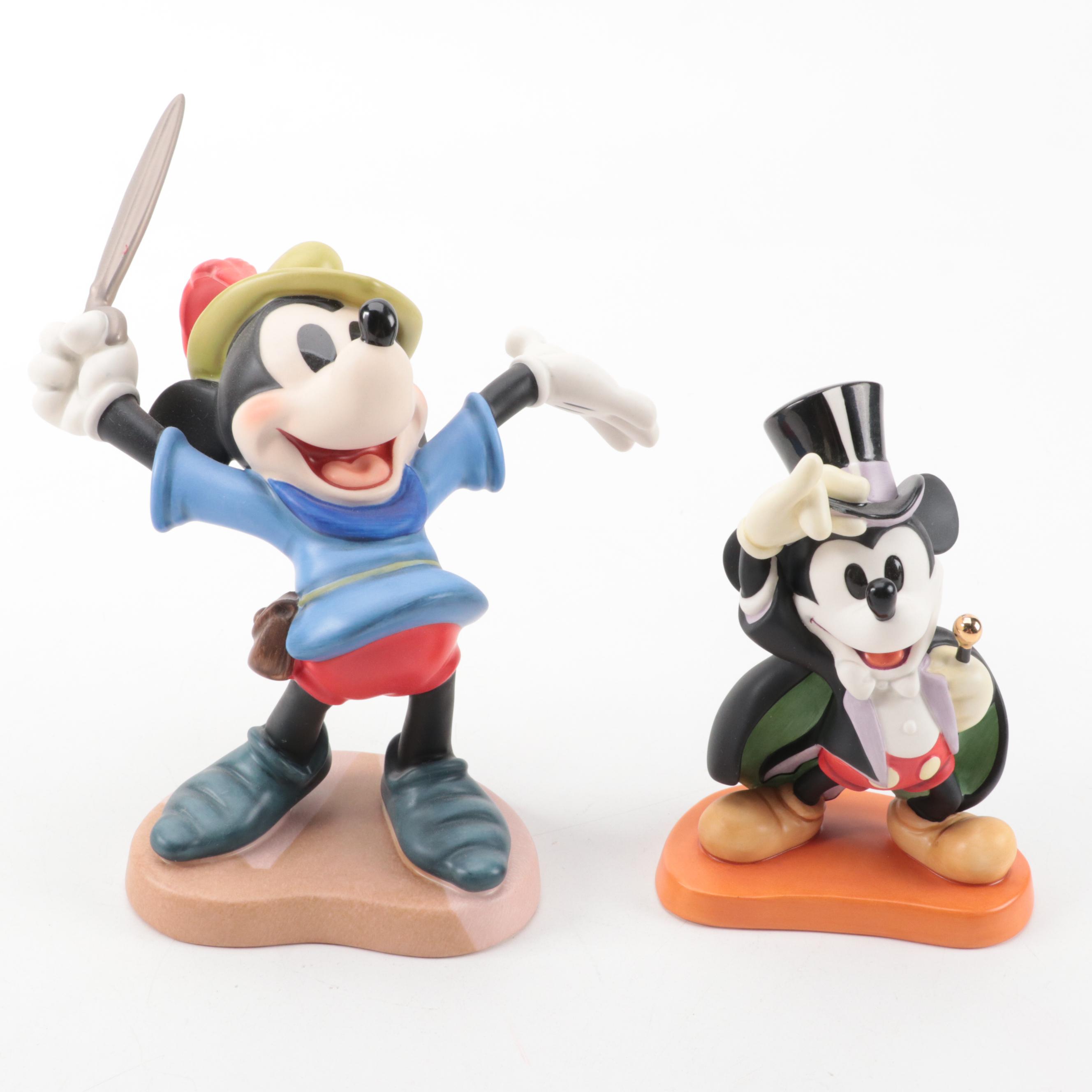 Walt Disney Classics Collection Mickey Mouse Figurines