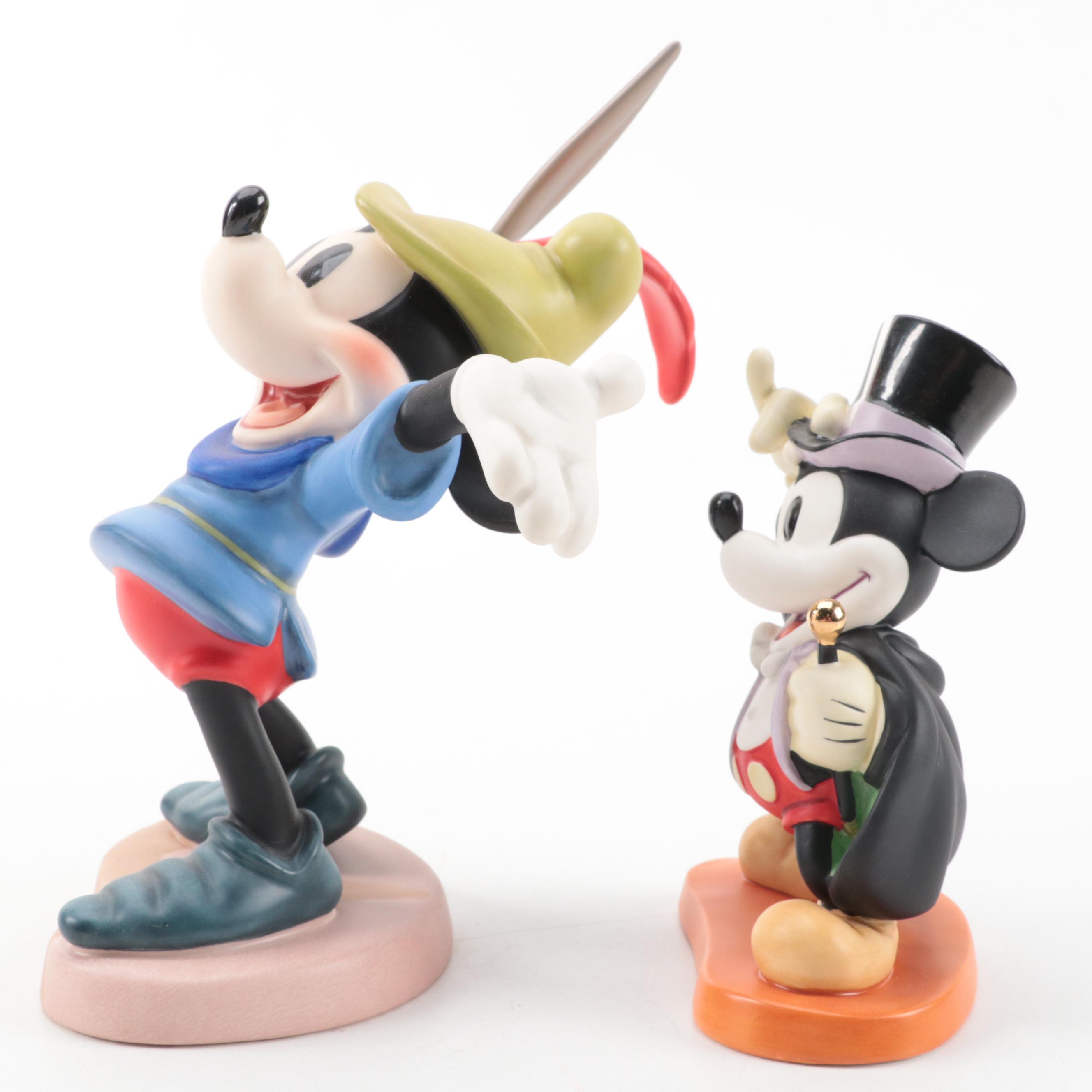 Walt Disney Classics Collection Mickey Mouse Figurines