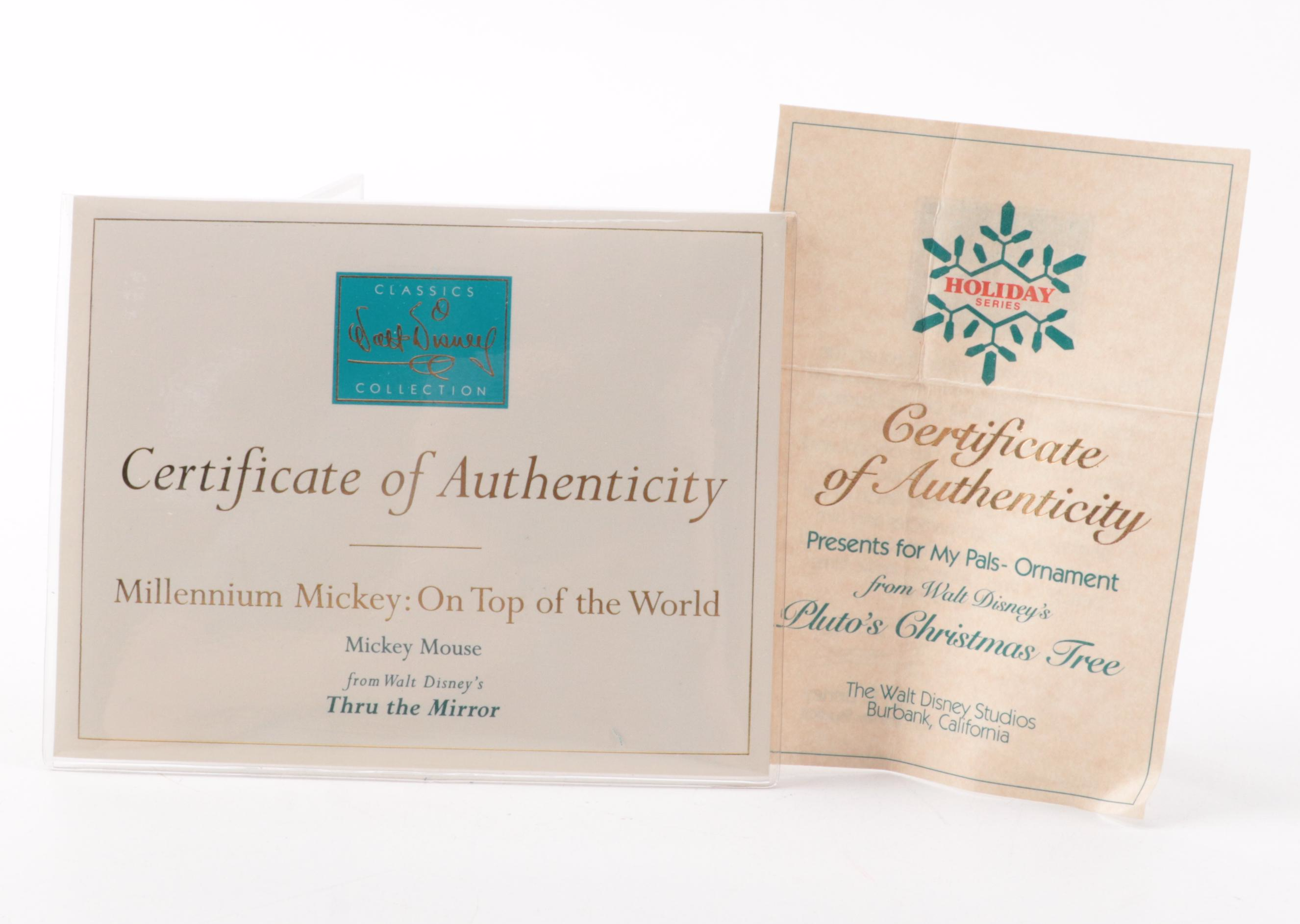 Walt Disney Classics Collection Mickey Mouse Figurines