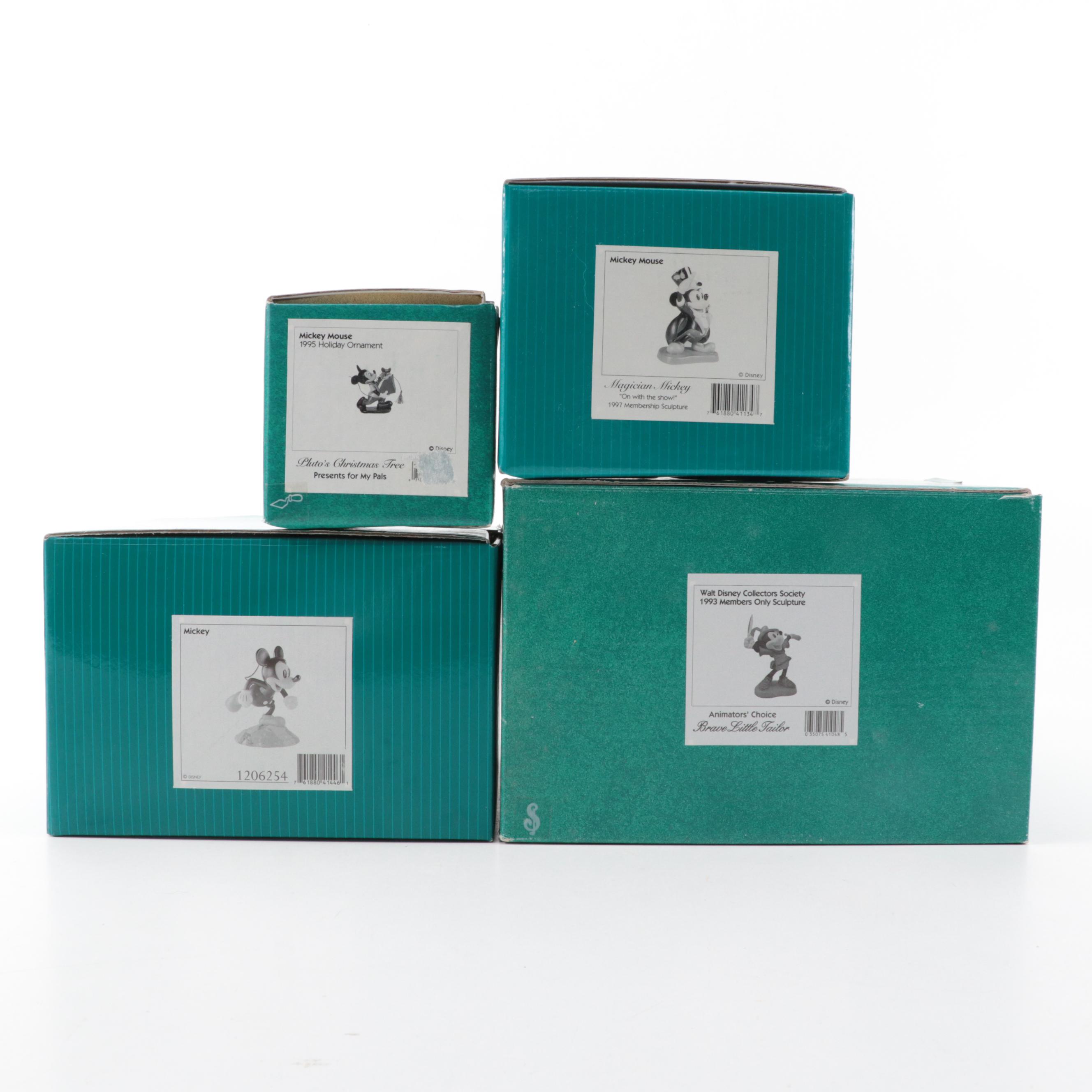 Walt Disney Classics Collection Mickey Mouse Figurines