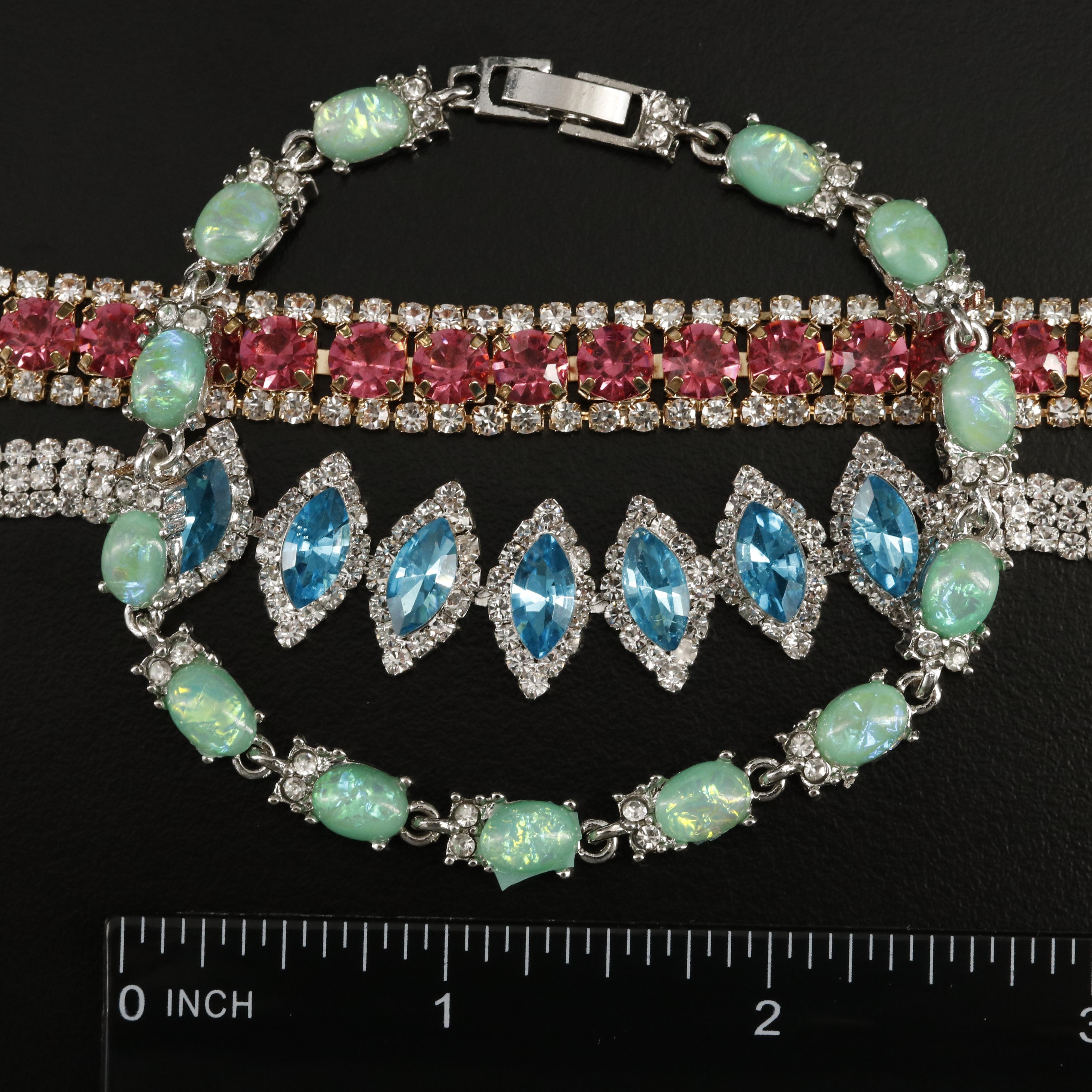 Rhinestone Bracelet Selection