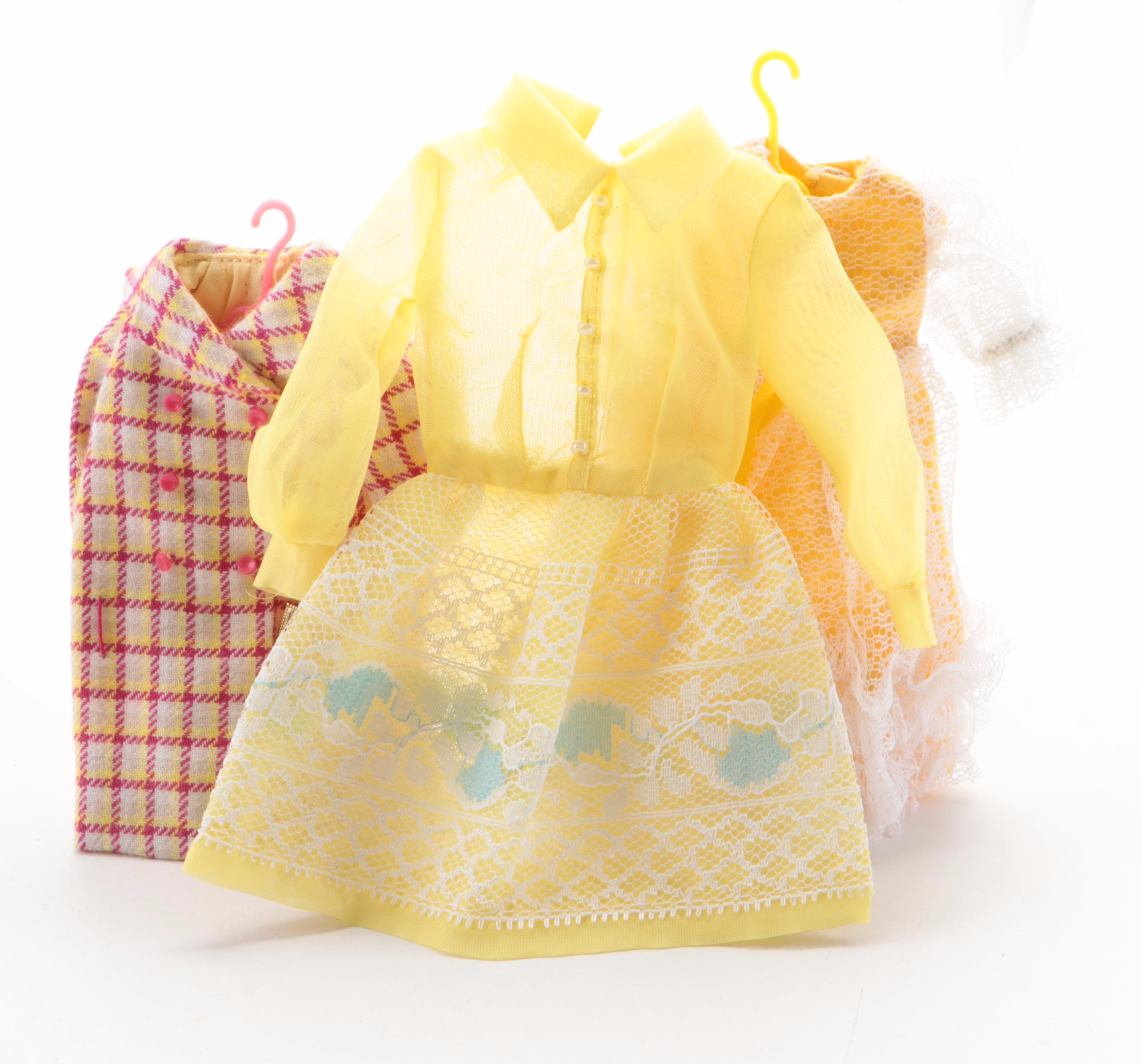 Mattel "Francie" with Twist and Turn "PJ"and Other Mod Barbies and Accessories