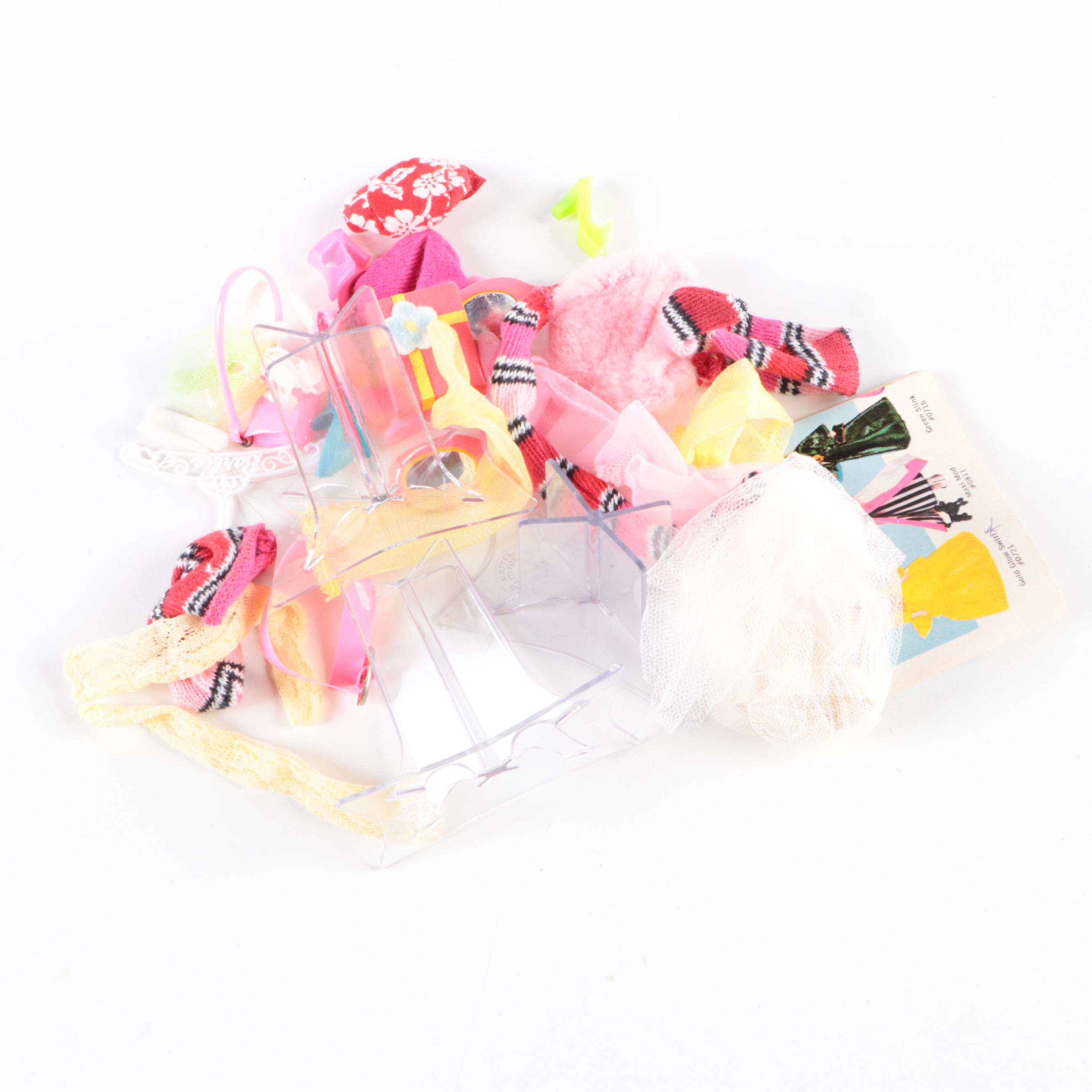 Mattel "Francie" with Twist and Turn "PJ"and Other Mod Barbies and Accessories