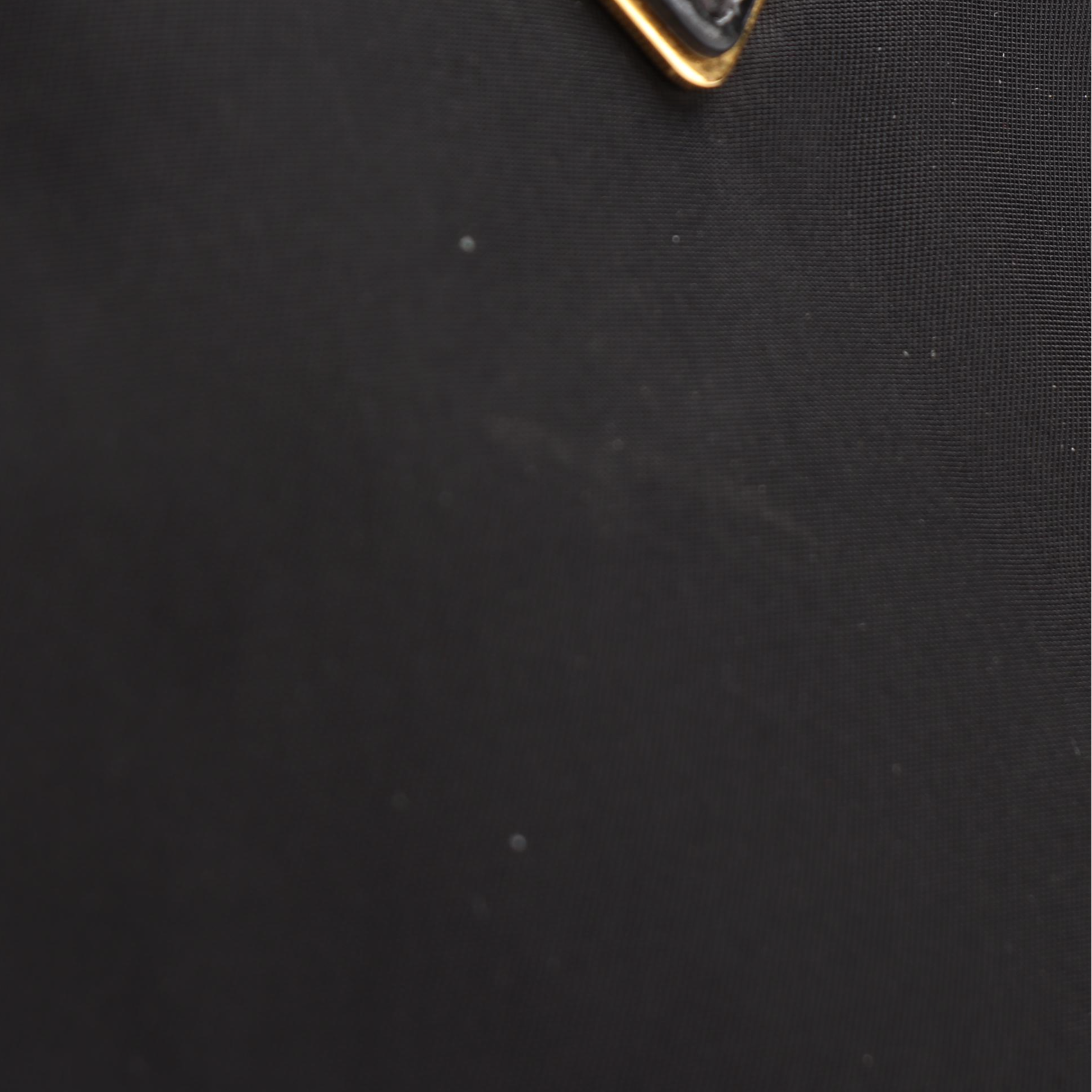 Prada Shopping Tote in Black Tessuto Nylon and Leather