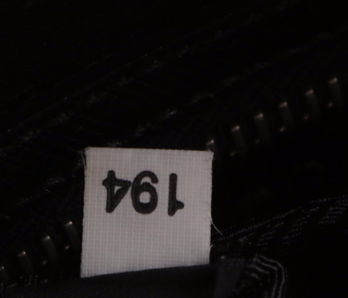 Prada Front Pocket Convertible Crossbody Bag in Black Quilted Tessuto Nylon