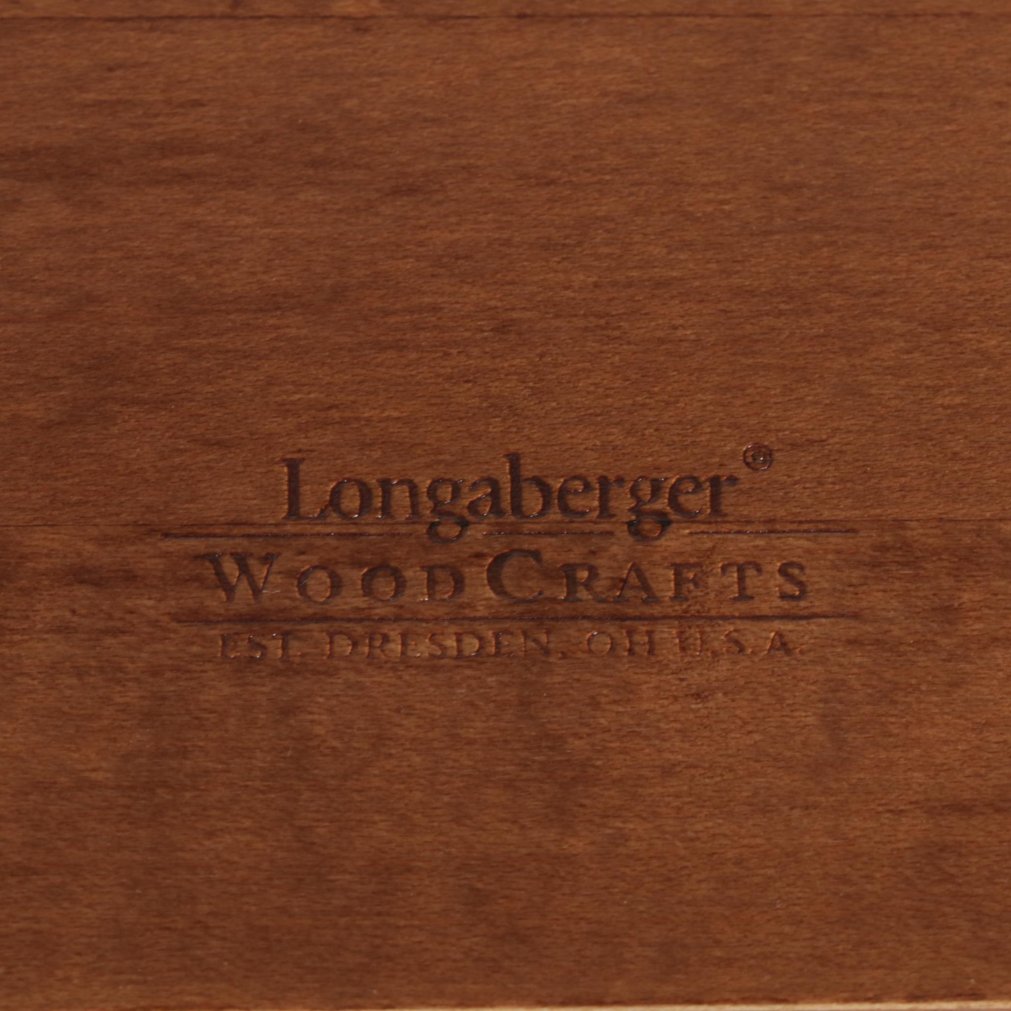 Longaberger Wrought Iron and Wooden Bakers Rack