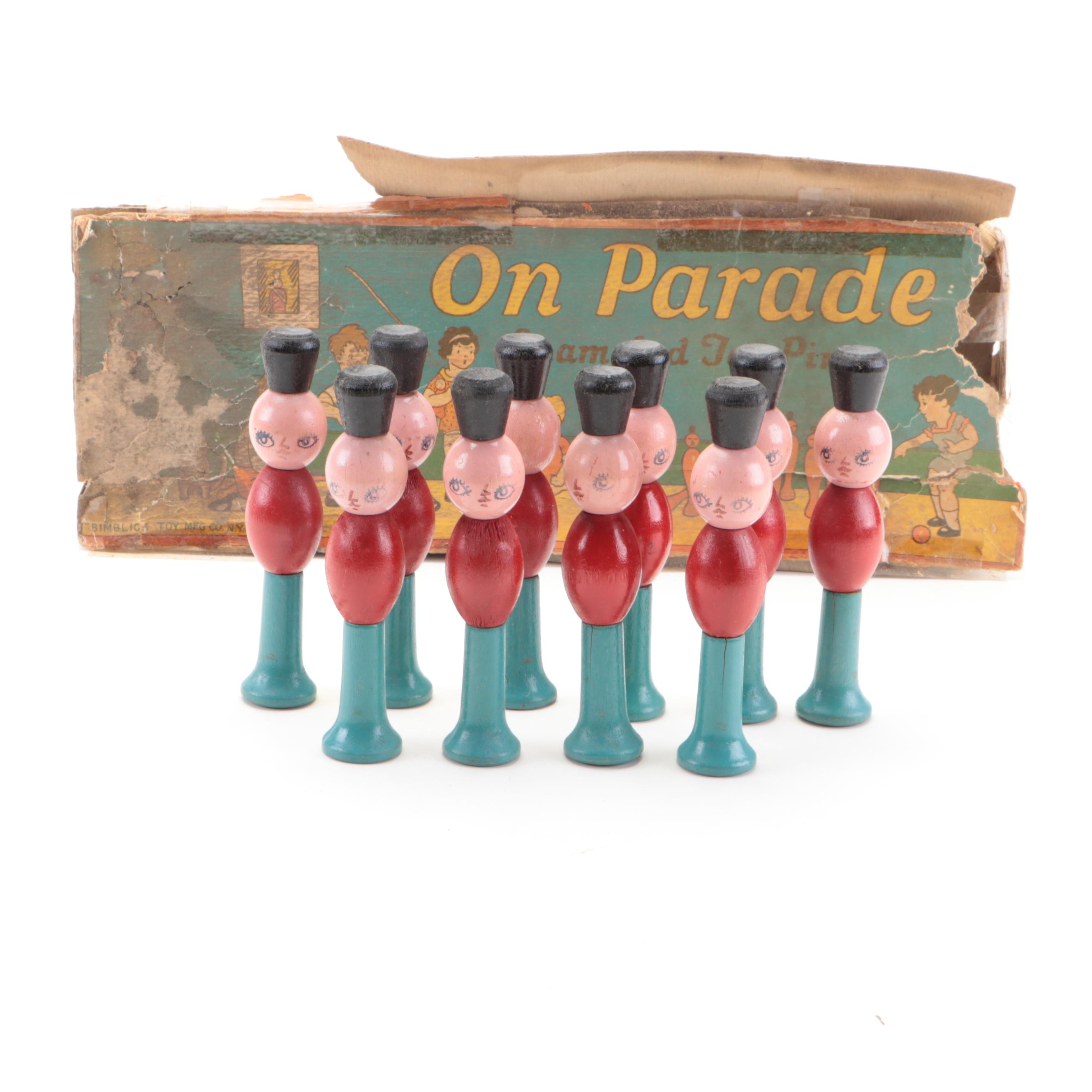 Pegity, On Parade and Tripoley Board Games