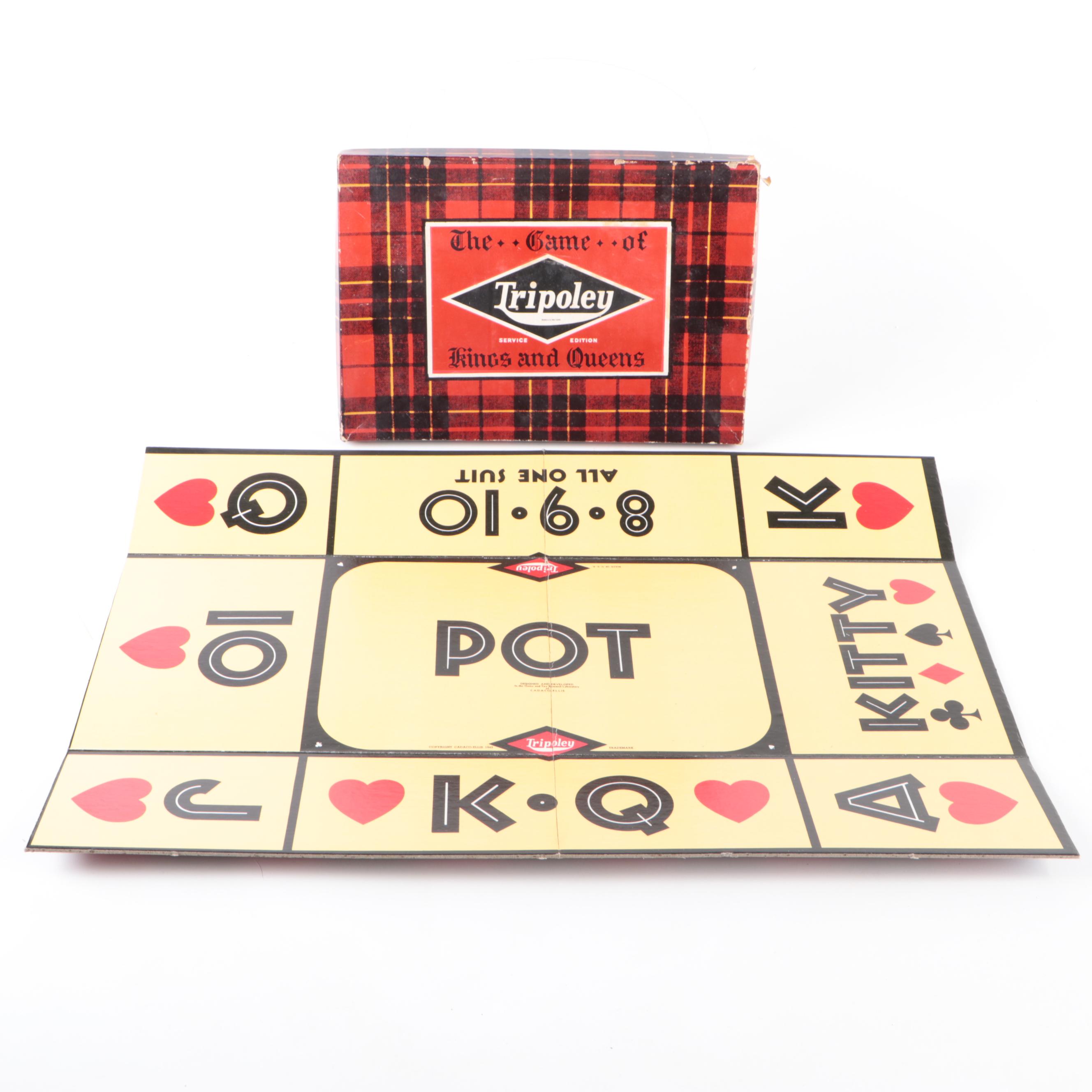 Pegity, On Parade and Tripoley Board Games