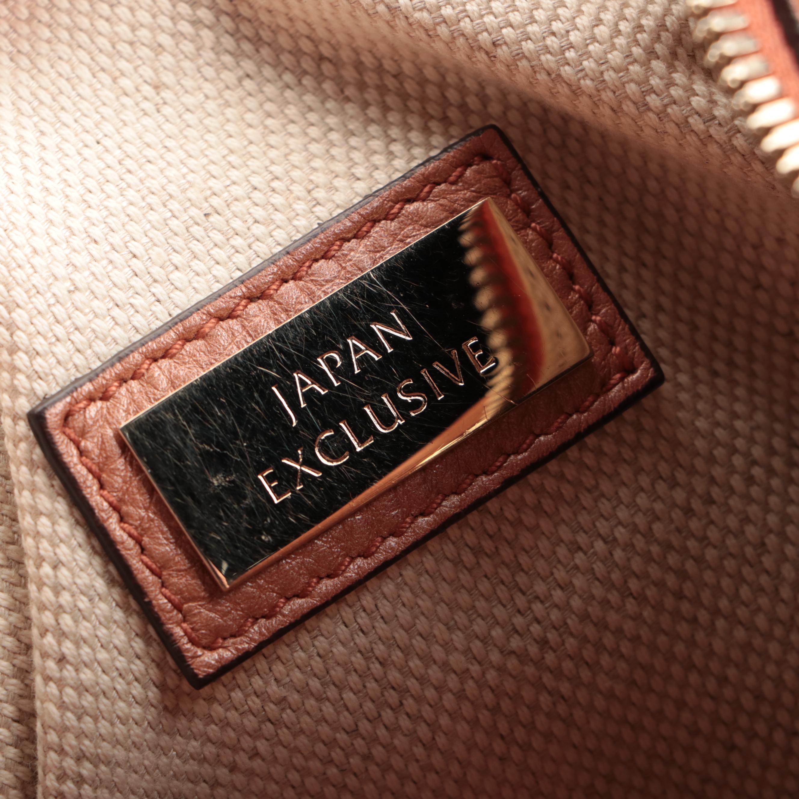 Gucci Japan Exclusive Soho Boston Bag in Pearlescent Grained Leather