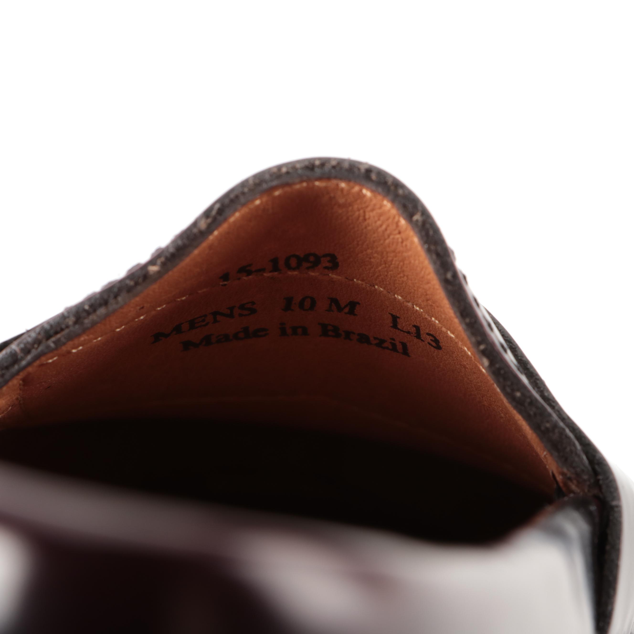 Men's Johnston & Murphy Hayes Penny Loafers in Burgundy Leather with Box