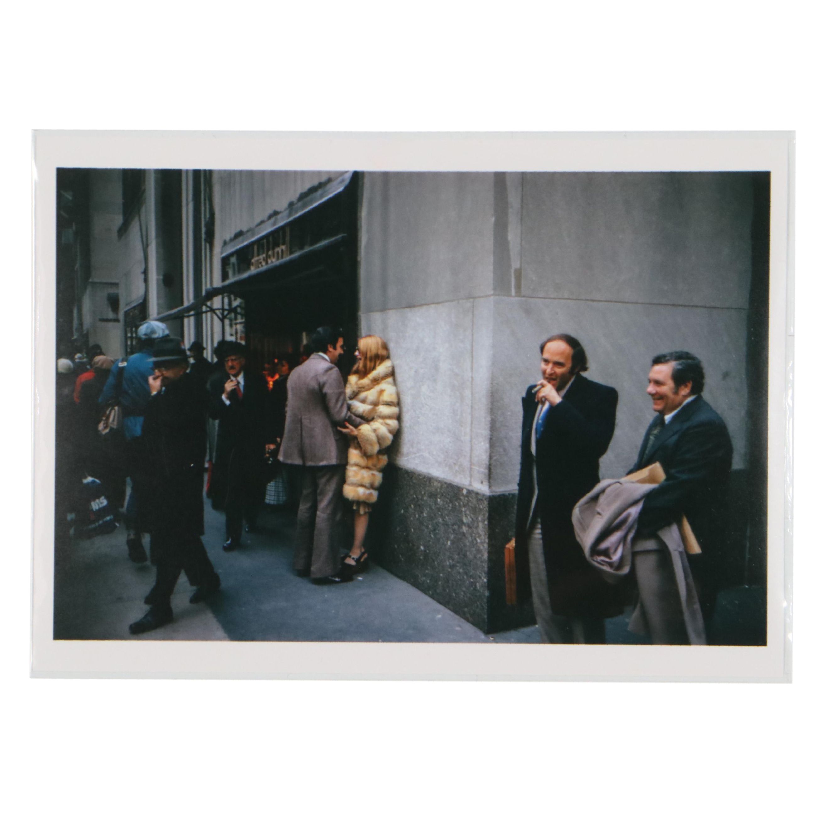 Joel Meyerowitz Digital C-Type "New York City, 5th Avenue, 1974"