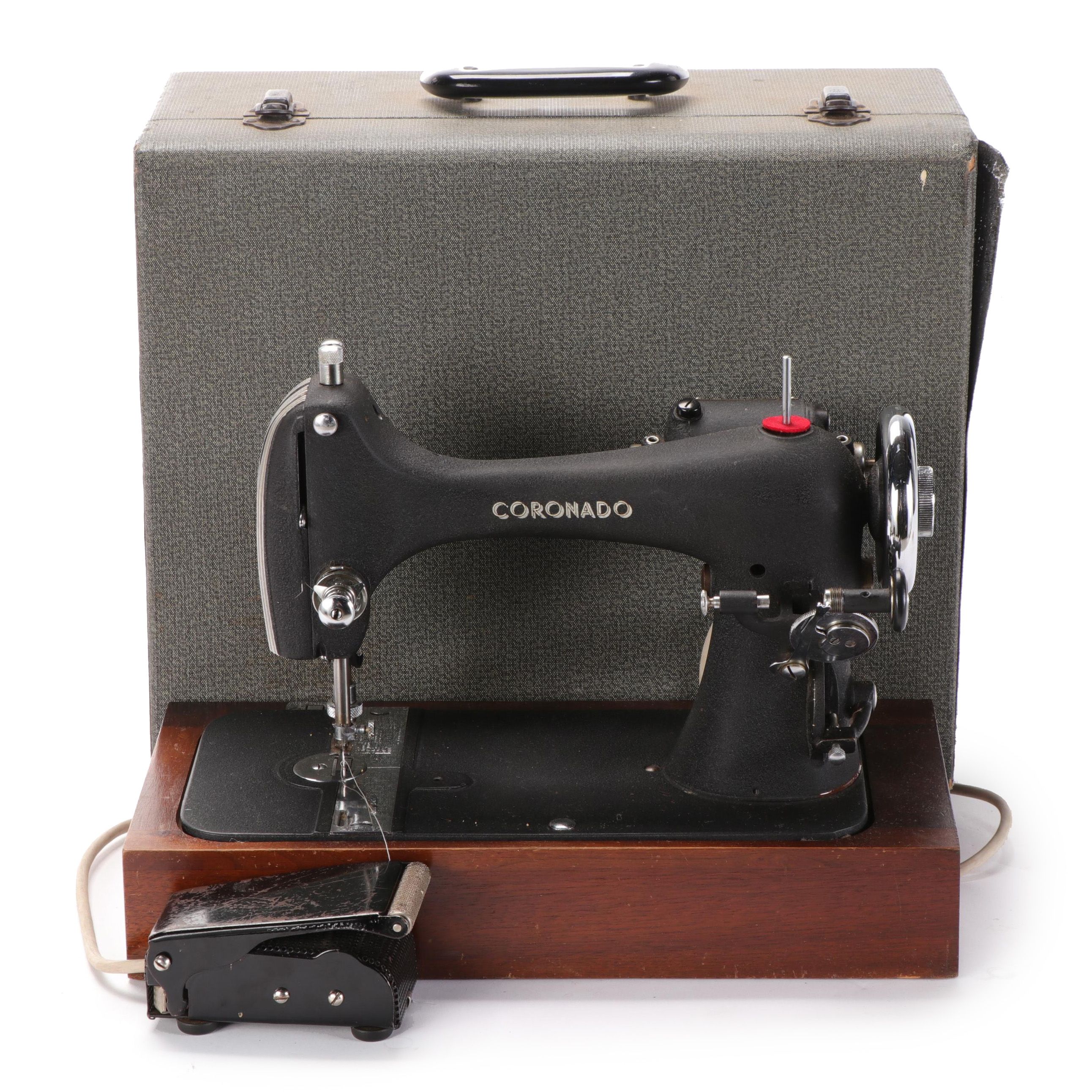 Hamilton Beach Coronado Model-A Sewing Machine, Mid-20th Century