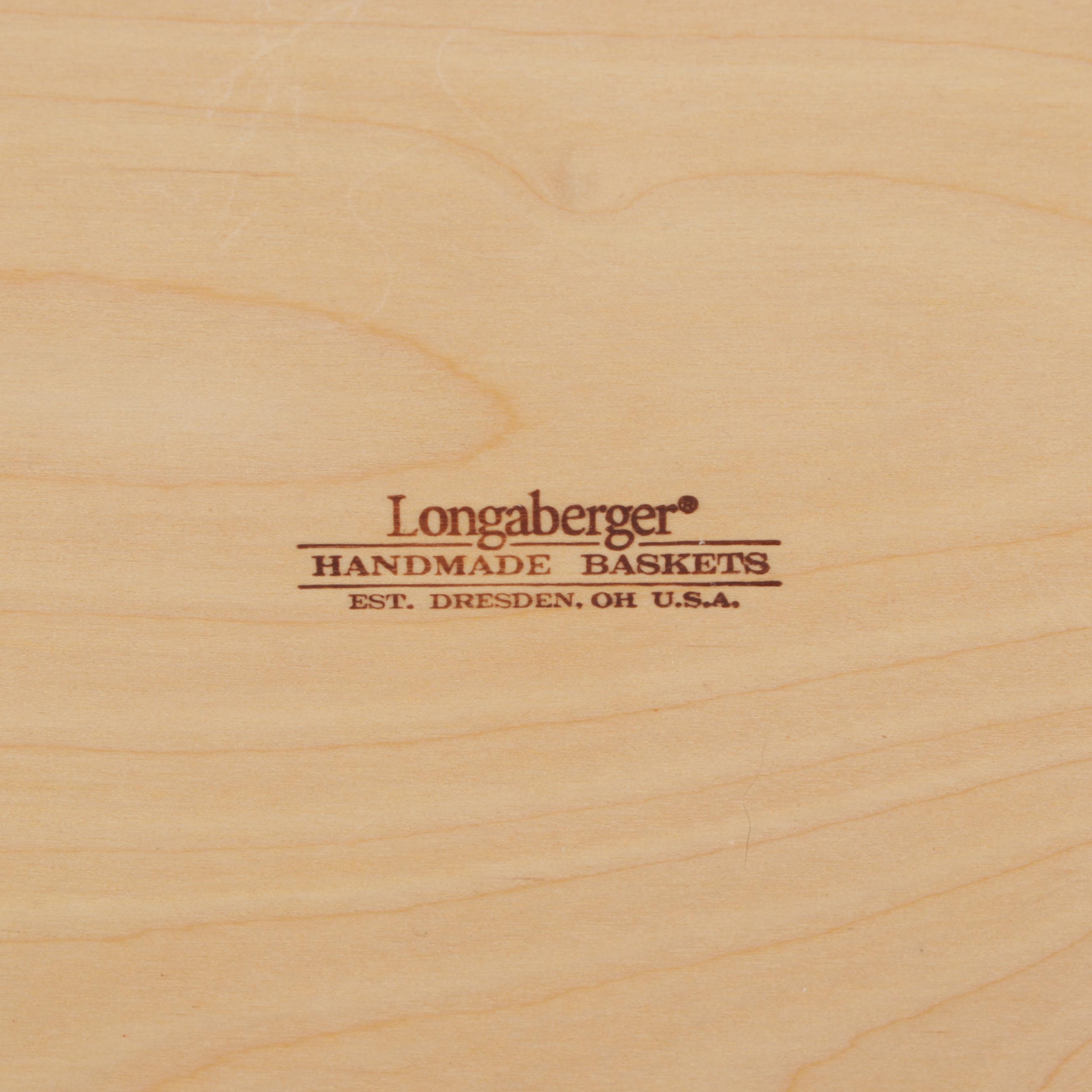 Longaberger Collectors Collection "Loves Me - Loves Me Not" Bicycle Basket