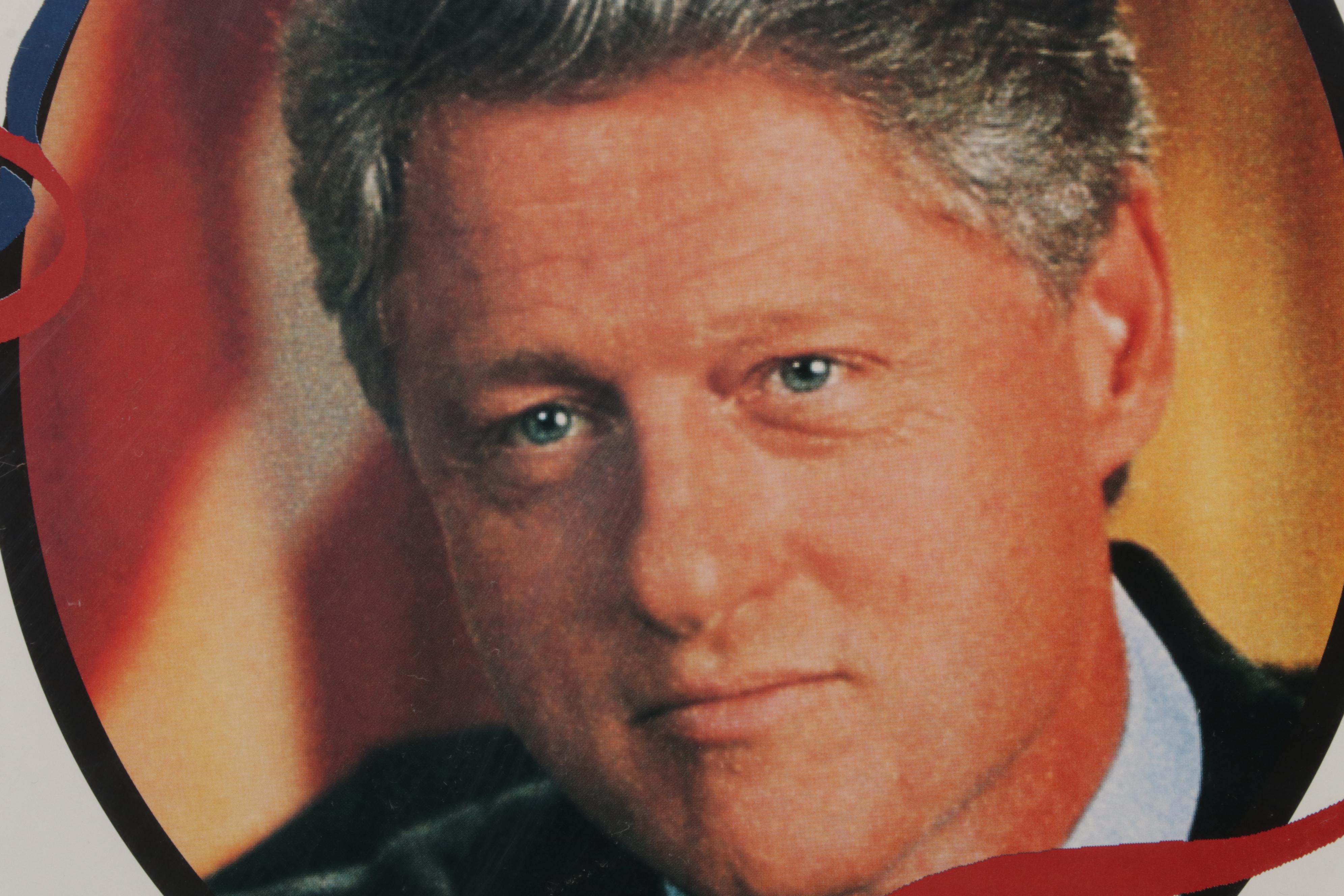 Bill Clinton and Al Gore Offset Lithograph Presidential Campaign Poster, 1996
