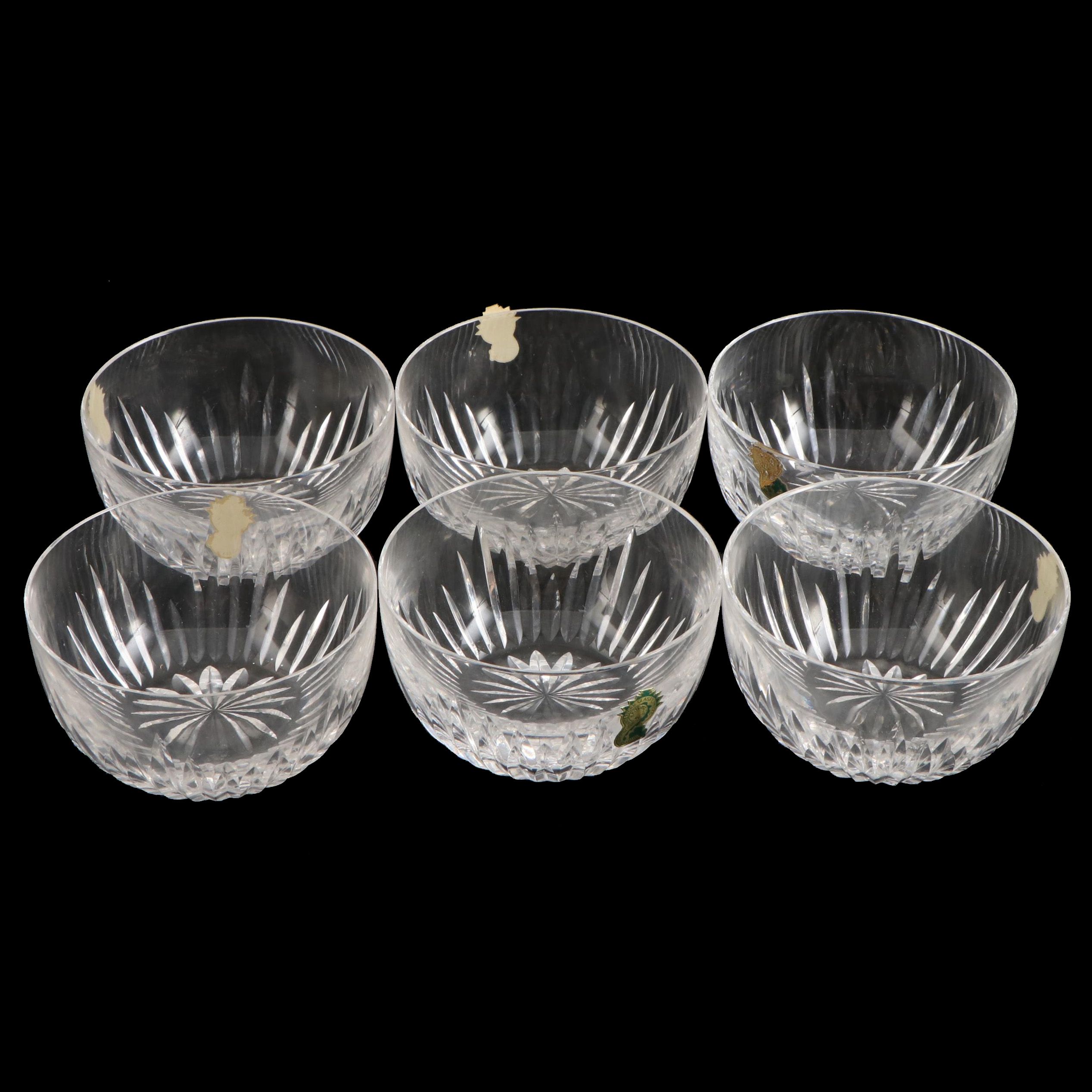 Waterford "Eileen" Cut Crystal Finger Bowls