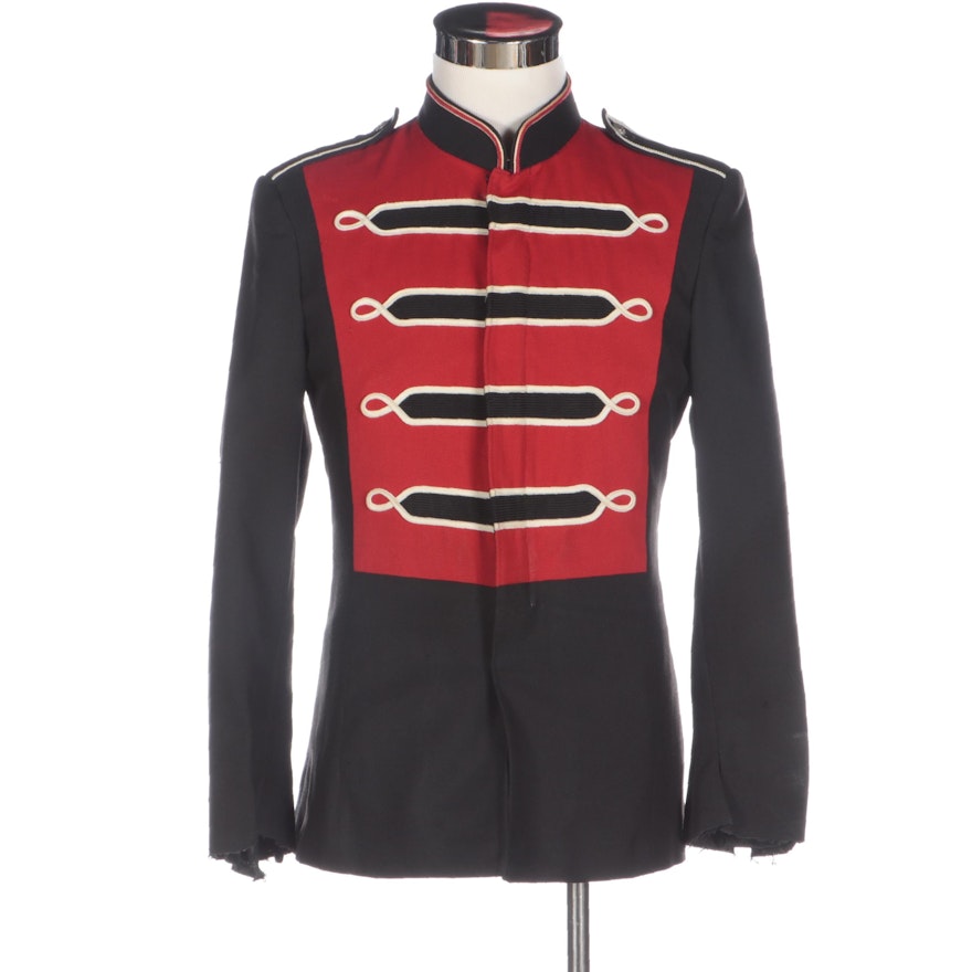 Ostwald Marching Band Uniform Jacket with Waterbury Buttons, 1970s