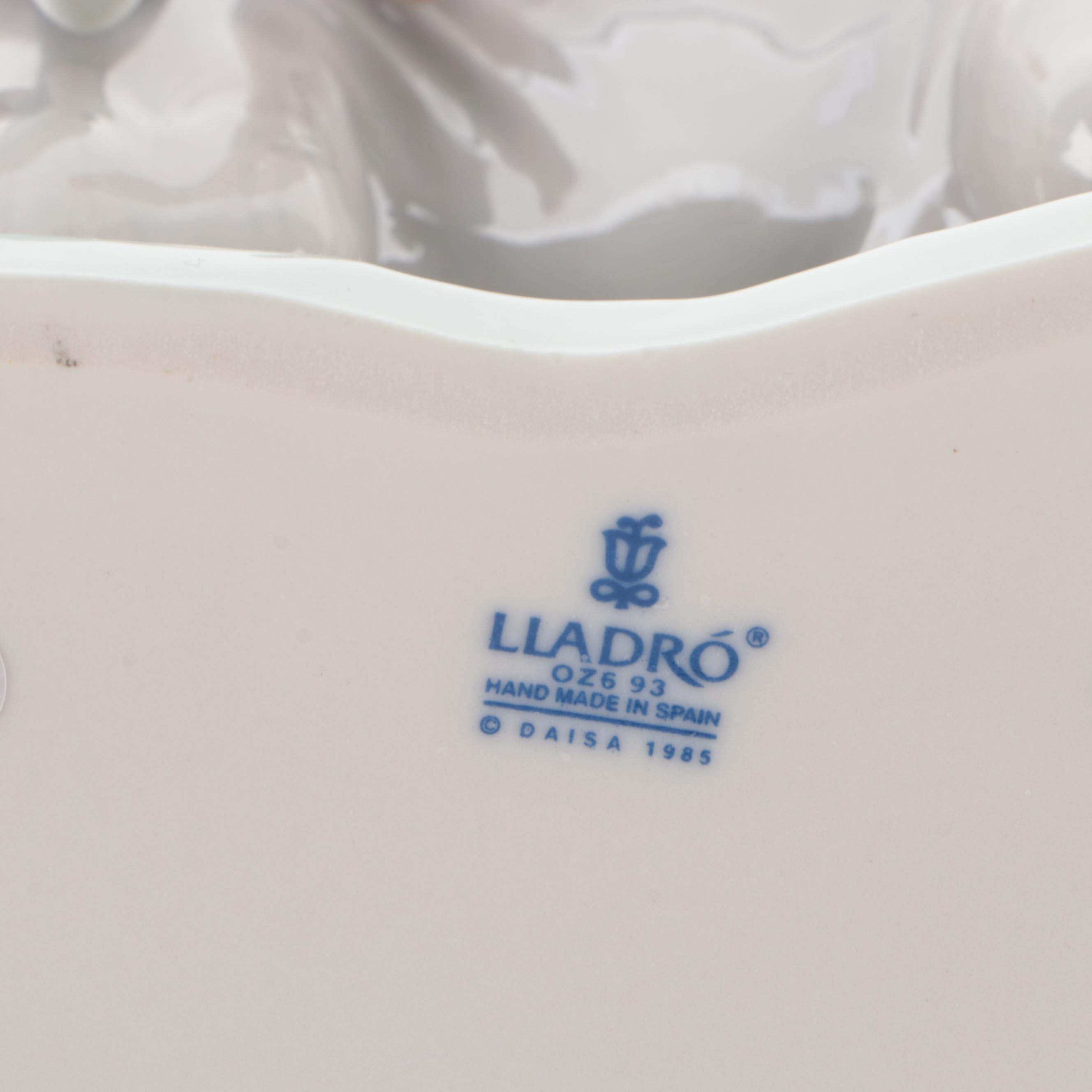 Lladró "Hindu Children" Porcelain Figurine Designed by José Puche