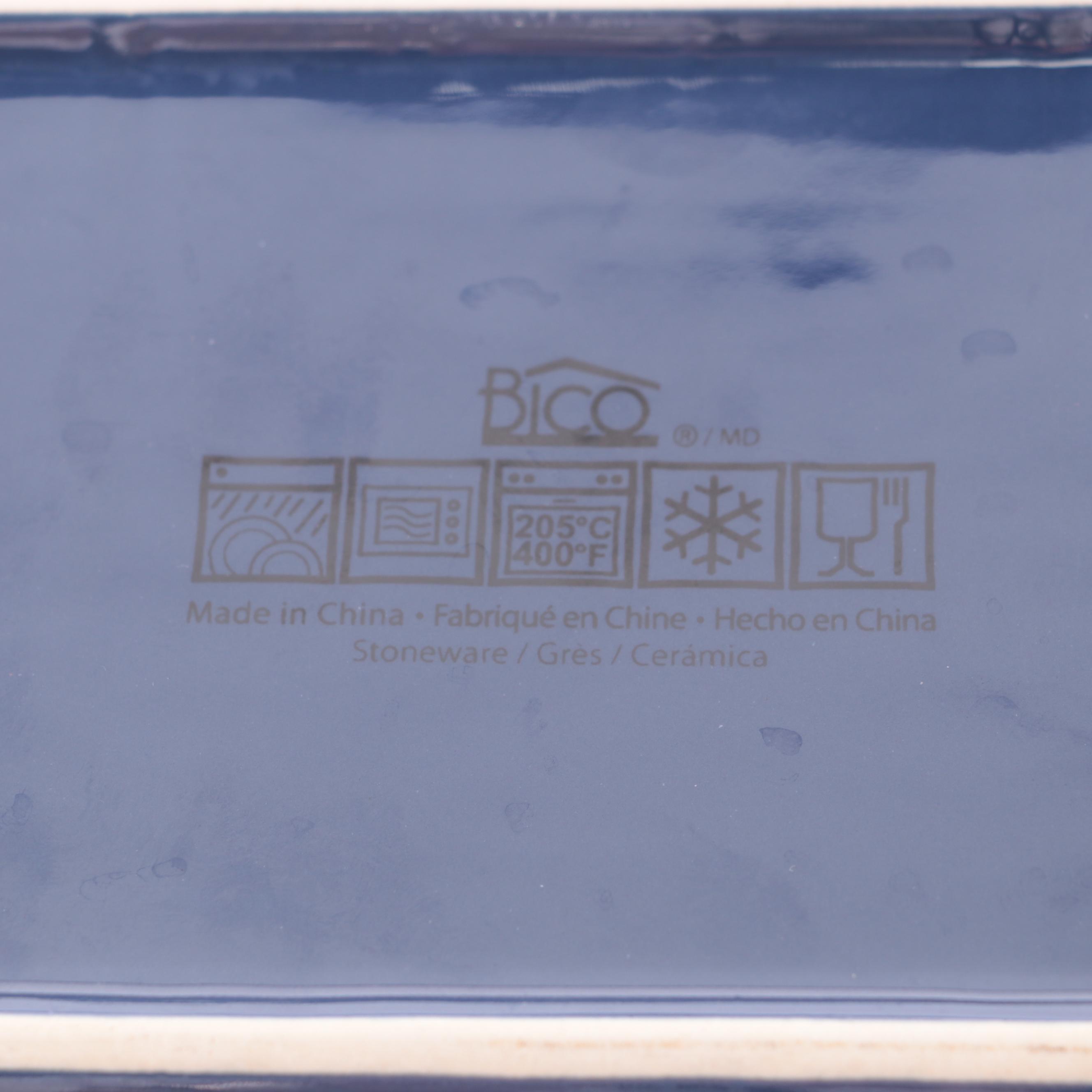 BICO Ceramic Bakeware, Italian Platter and Ladybug Pitcher