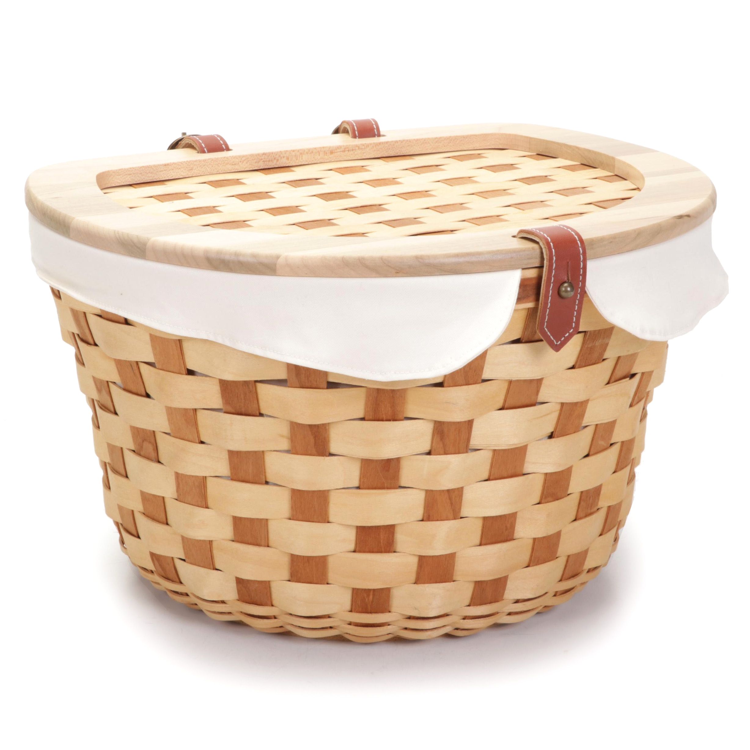 Longaberger Collectors Collection "Loves Me - Loves Me Not" Bicycle Basket