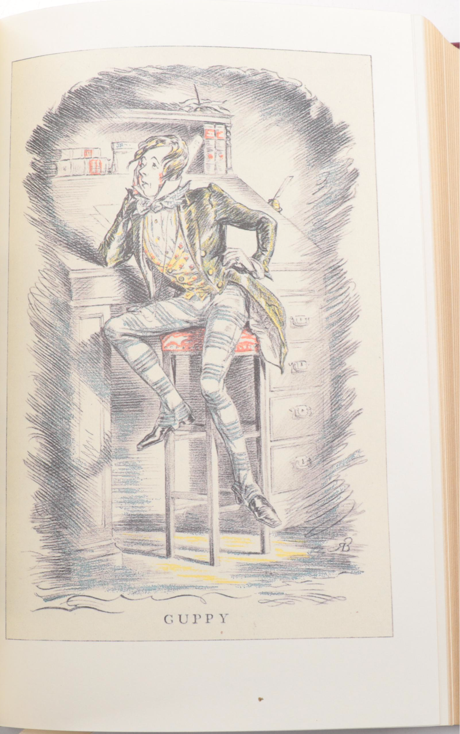 Easton Press Charles Dickens Collection Including "A Christmas Carol"