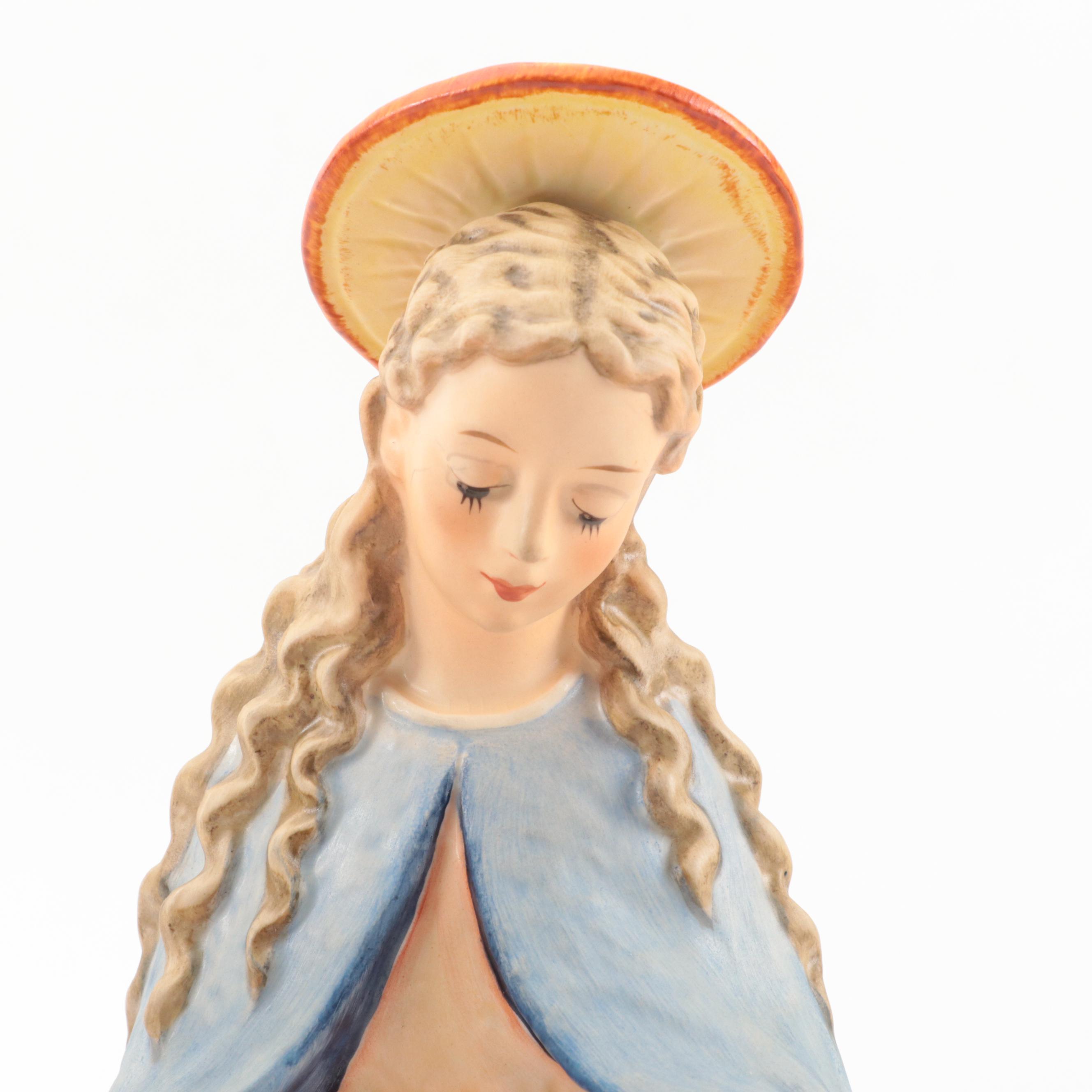 Goebel Porcelain Nativity Figurines, Mid-20th Century