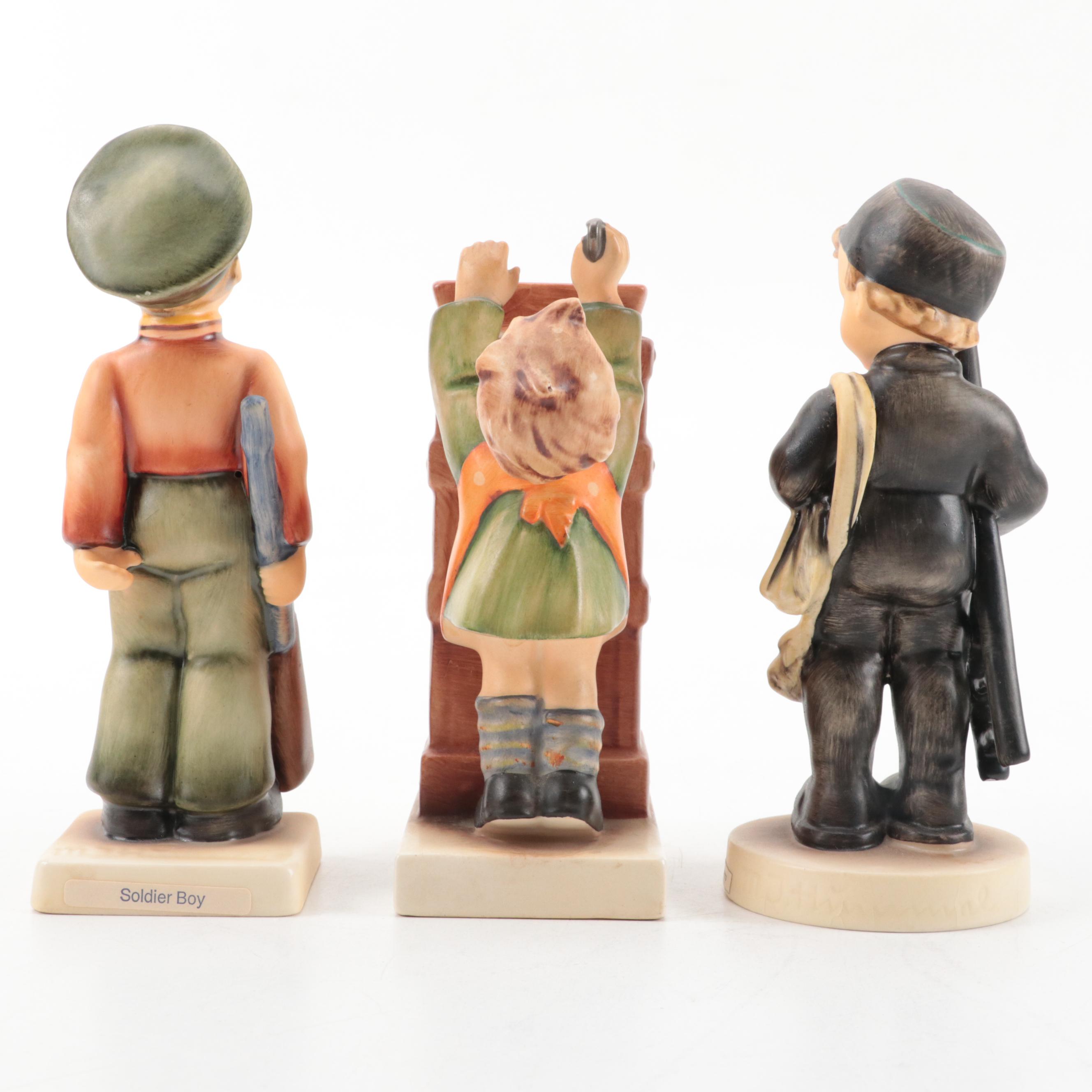Goebel Hummel "Little Thrifty" Bank and Other Hummel Figurines