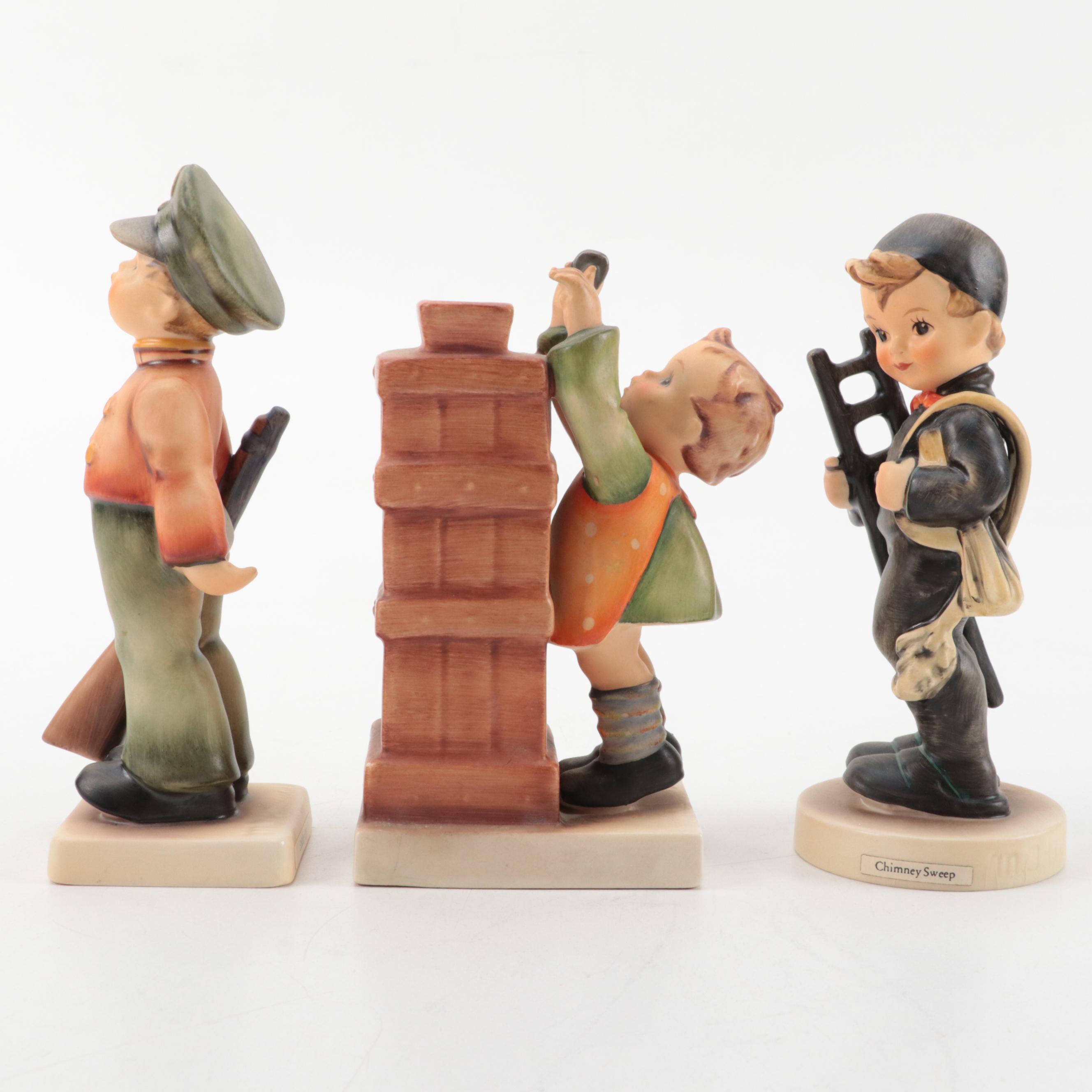 Goebel Hummel "Little Thrifty" Bank and Other Hummel Figurines