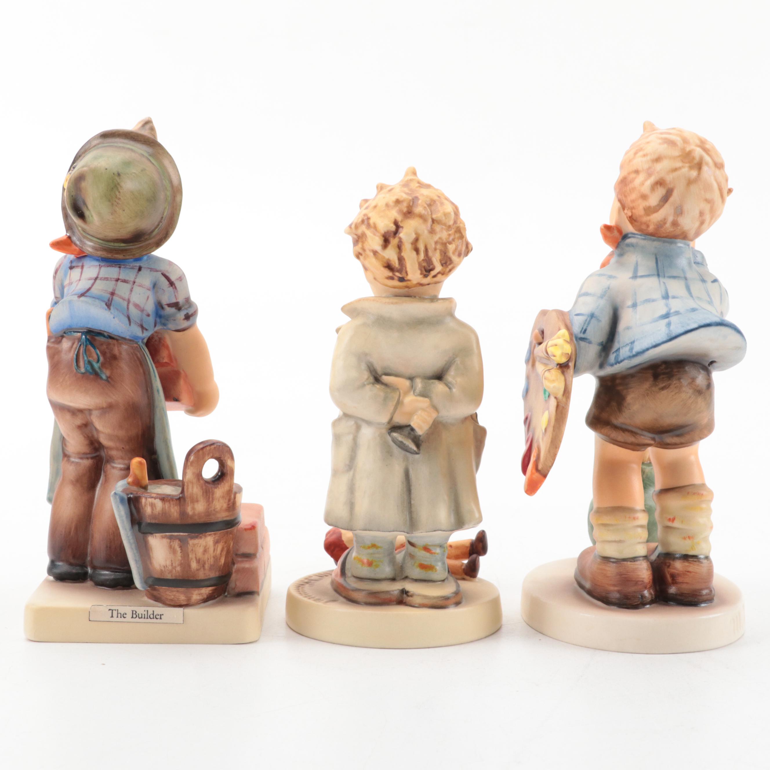 Goebel Hummel "Little Thrifty" Bank and Other Hummel Figurines