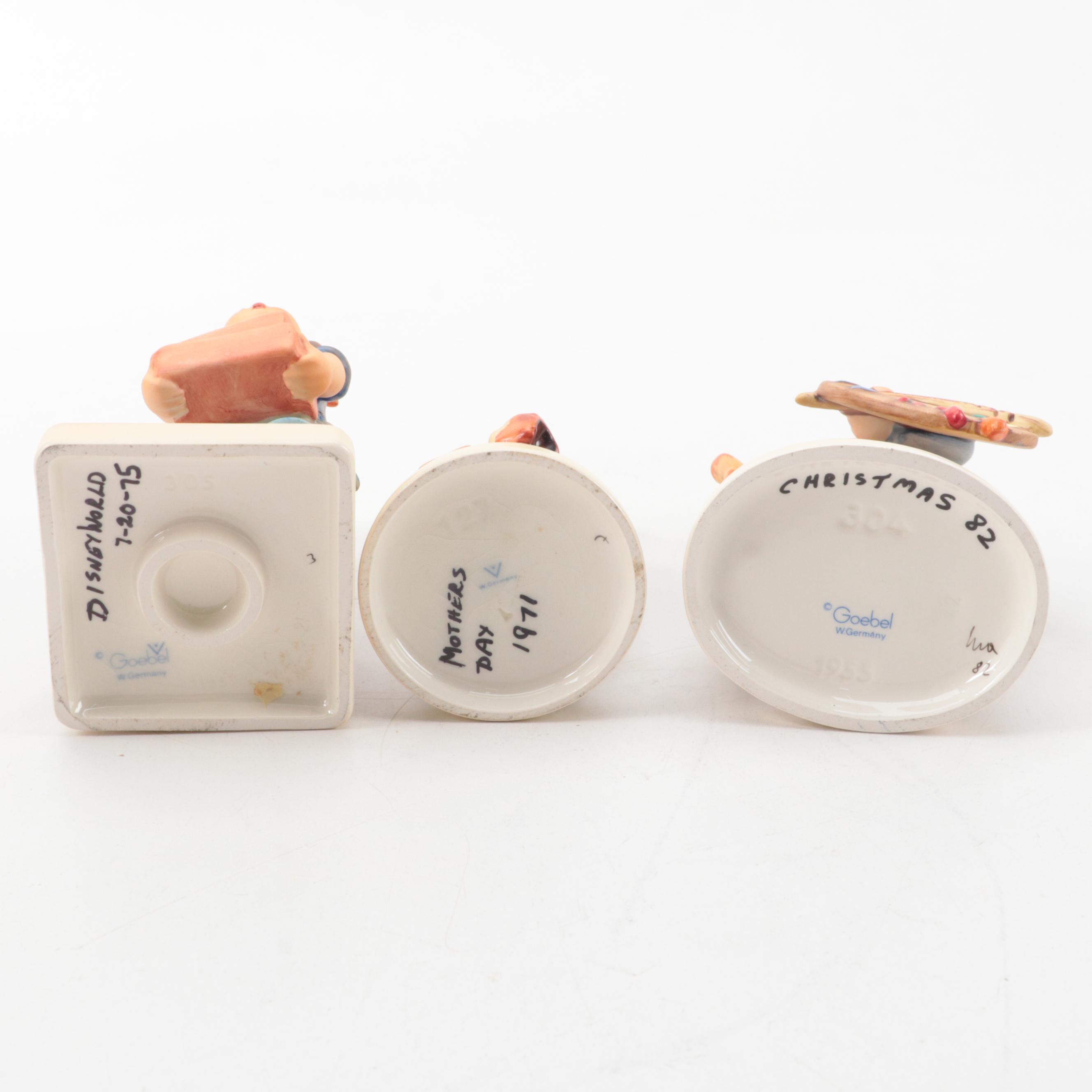 Goebel Hummel "Little Thrifty" Bank and Other Hummel Figurines