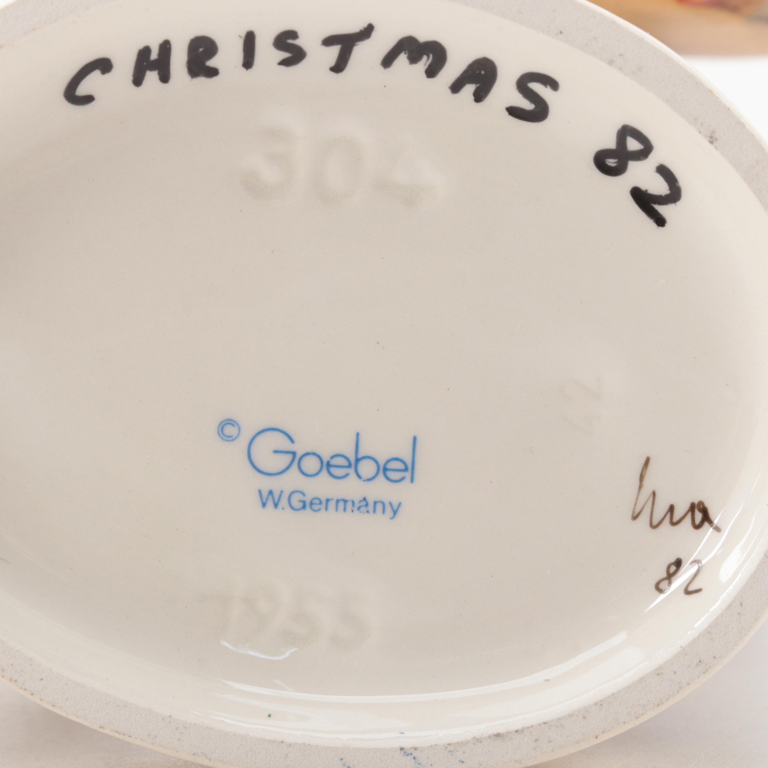 Goebel Hummel "Little Thrifty" Bank and Other Hummel Figurines