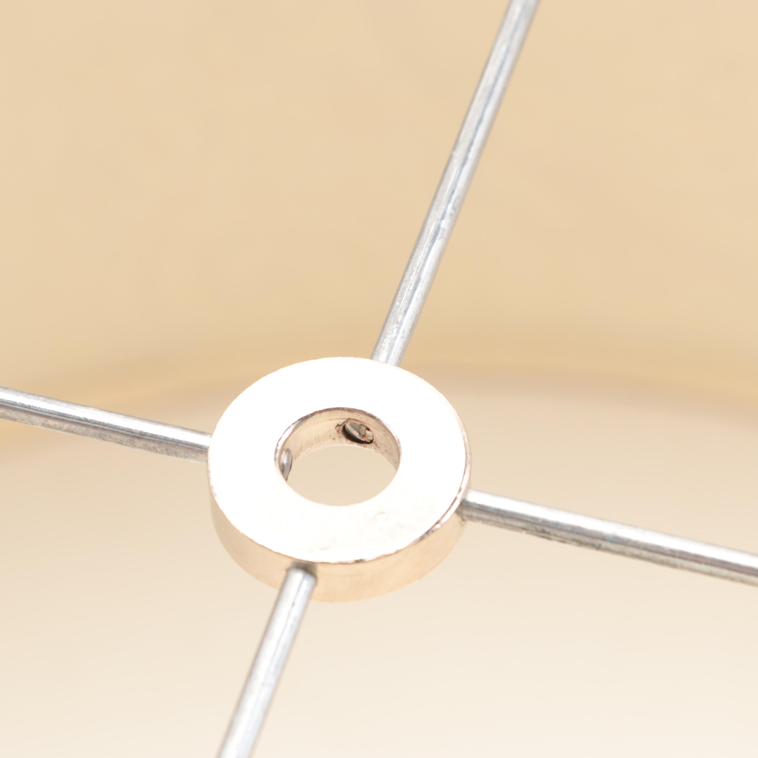 Pair of Paisley Crewel Patterned Lamp Shades