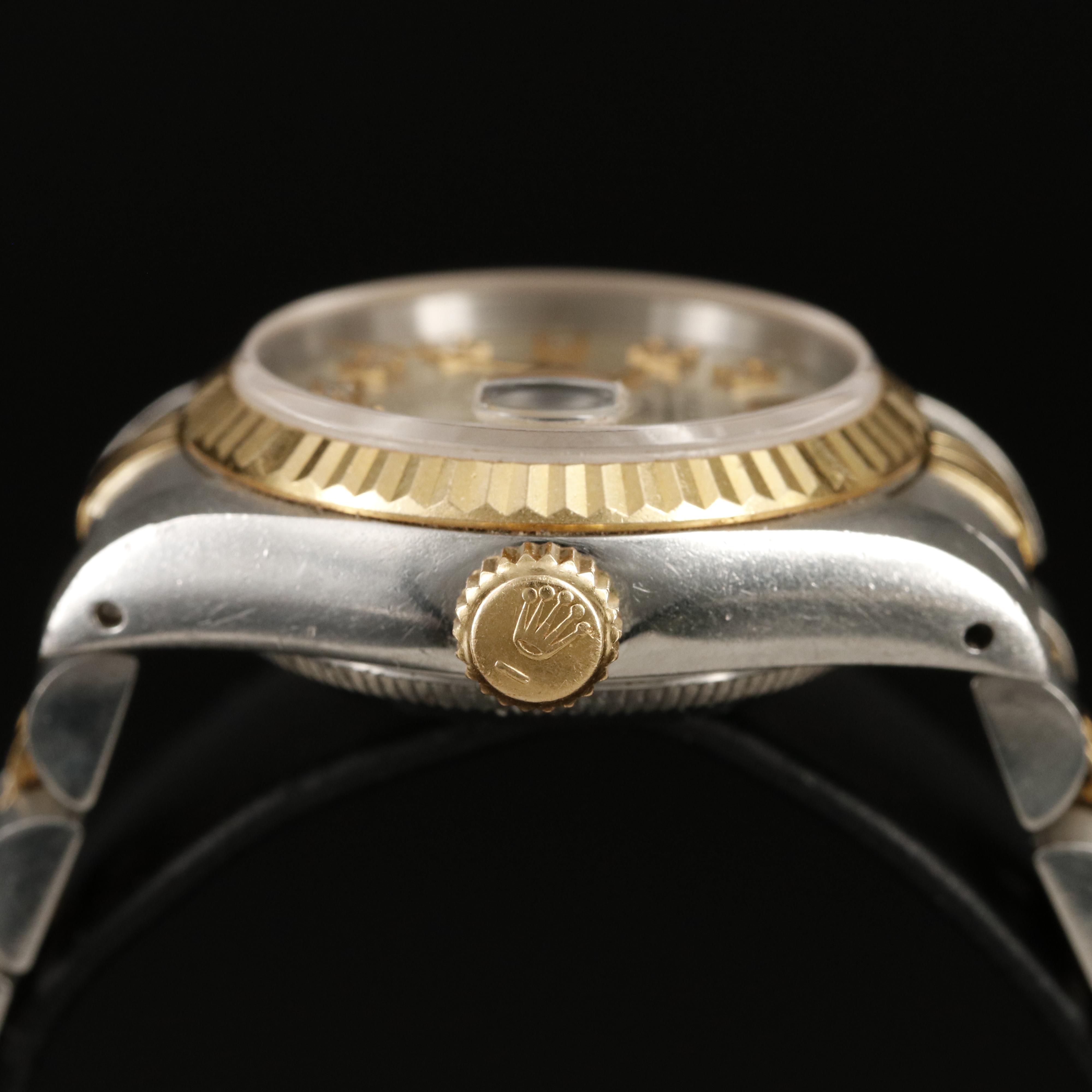 1991 Rolex Oyster Perpetual Datejust Diamond Dial Watch