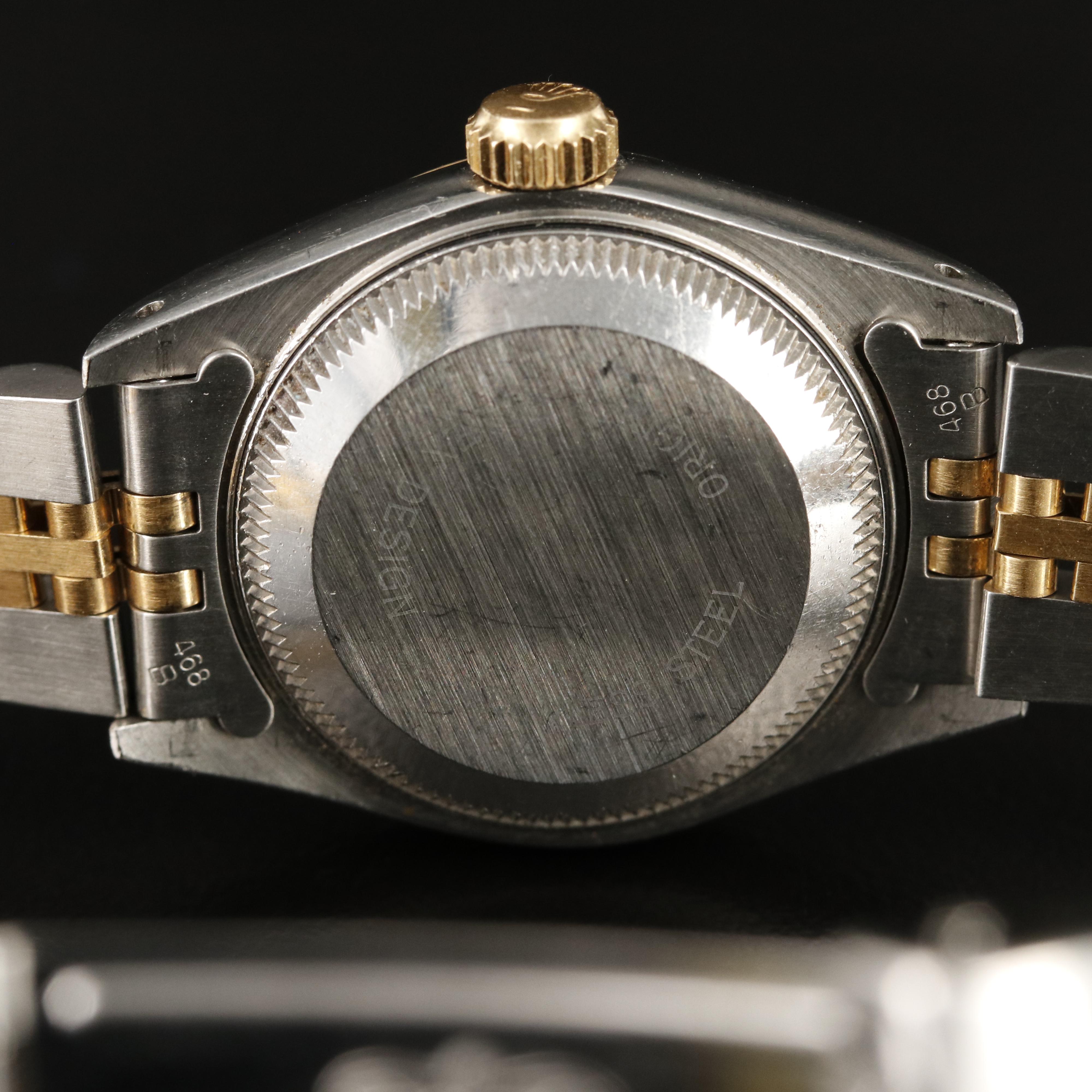 1991 Rolex Oyster Perpetual Datejust Diamond Dial Watch