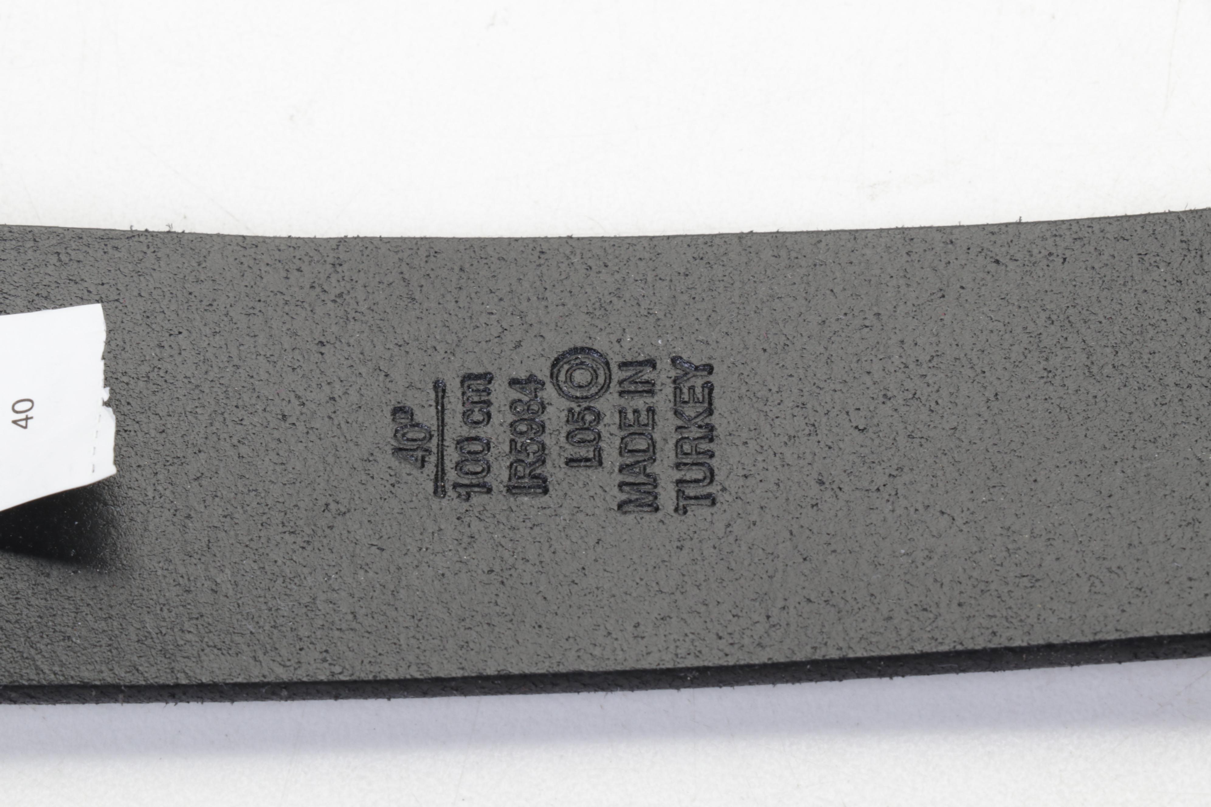 Coach Men's Leatherware Brown Leather Briefcase With Belts and Gloves