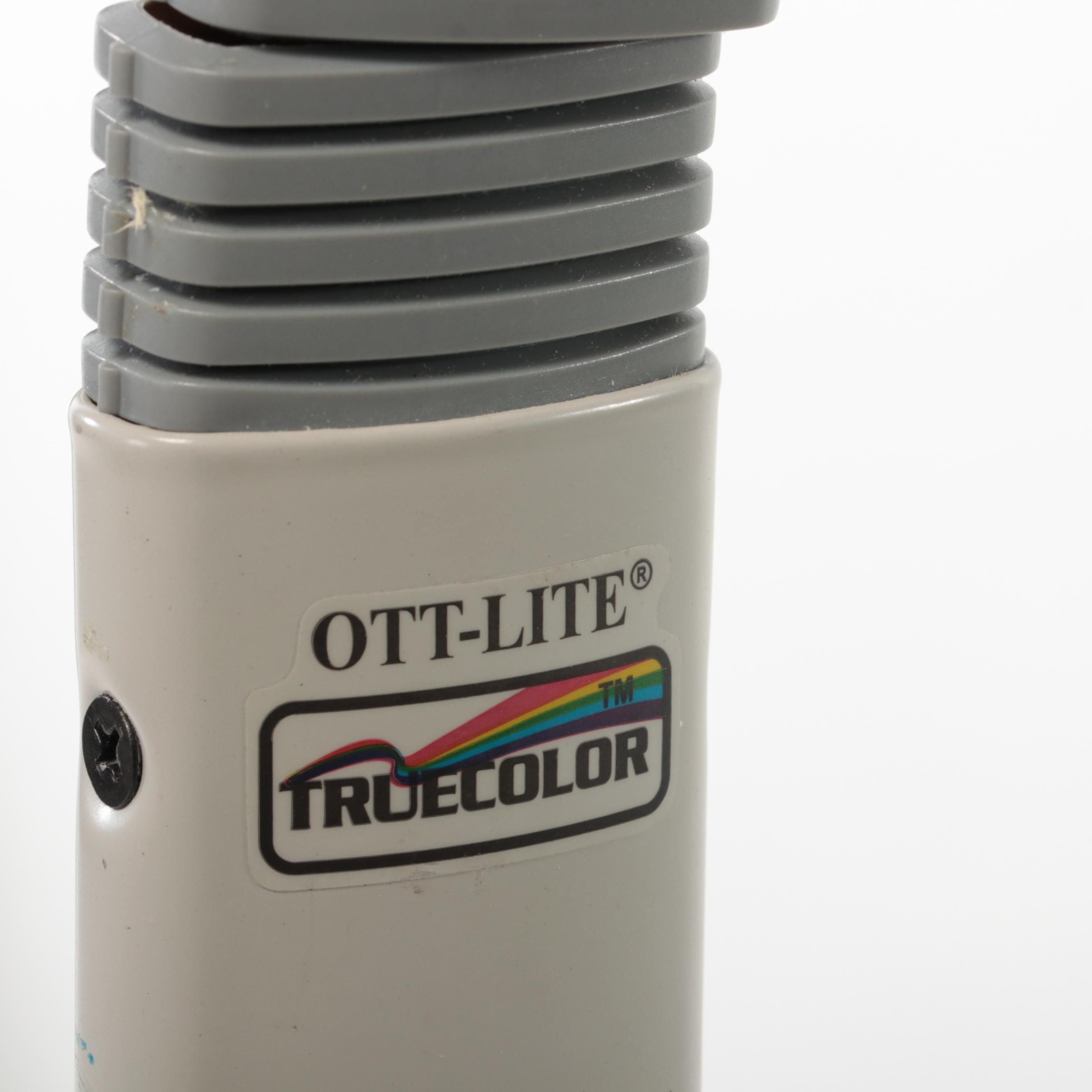 Ott-Lite Truecolor Floor Task Lamps with Table Sewing Lamp