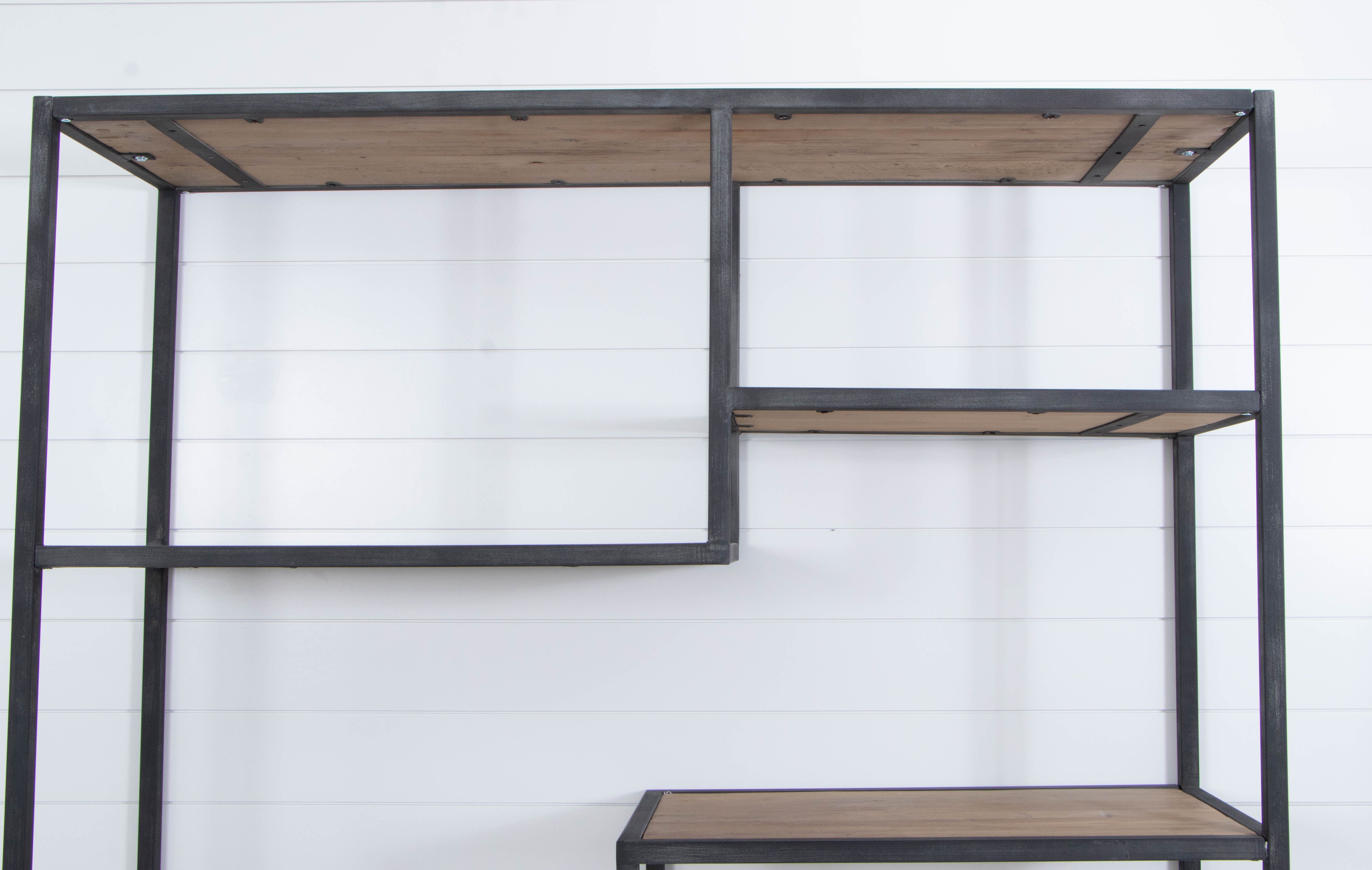 Uttermost "Sherwin" Pine and Iron Étagère