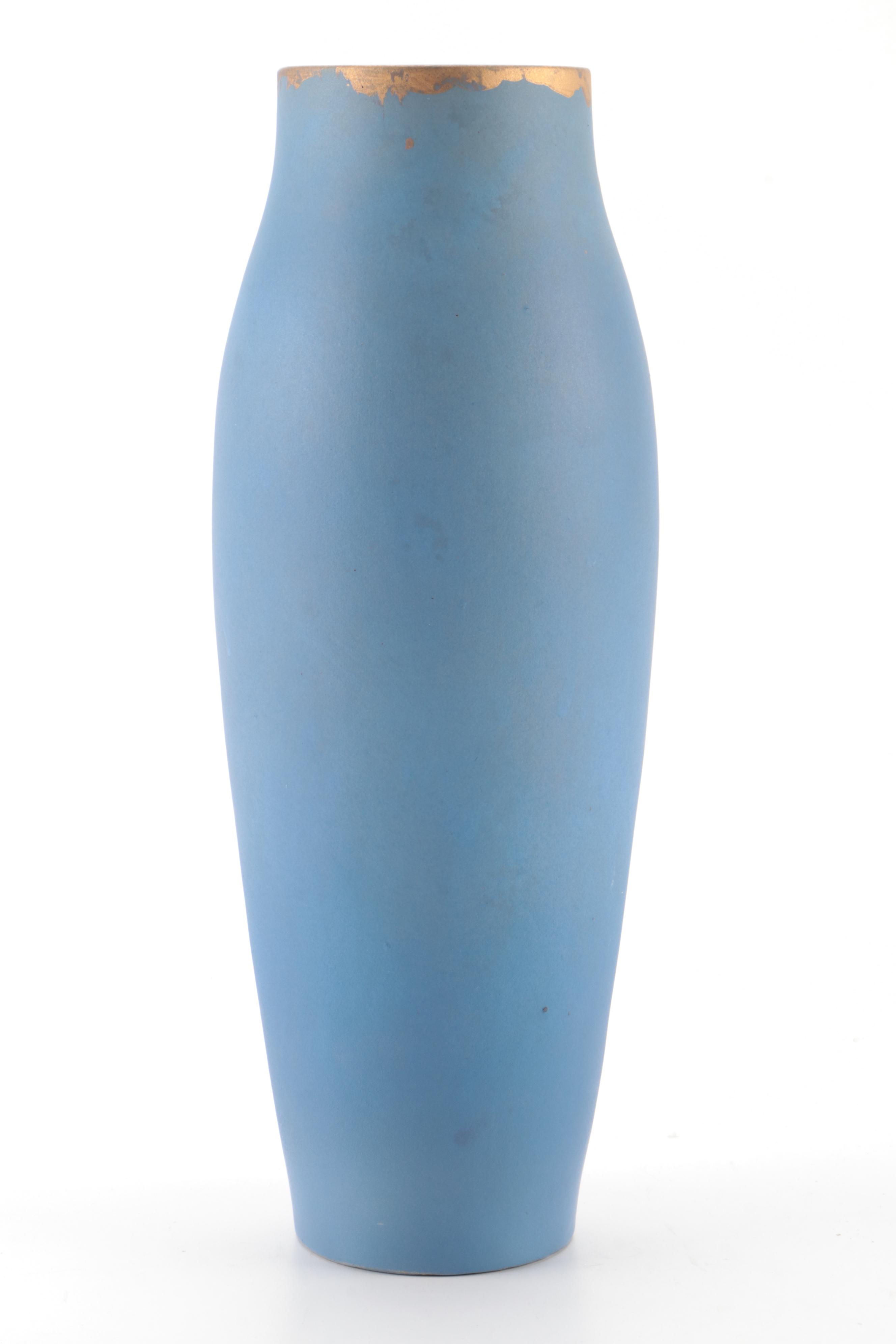 Martin Rettig for Rookwood Pottery Matte Glaze Poppy Vase, 1887