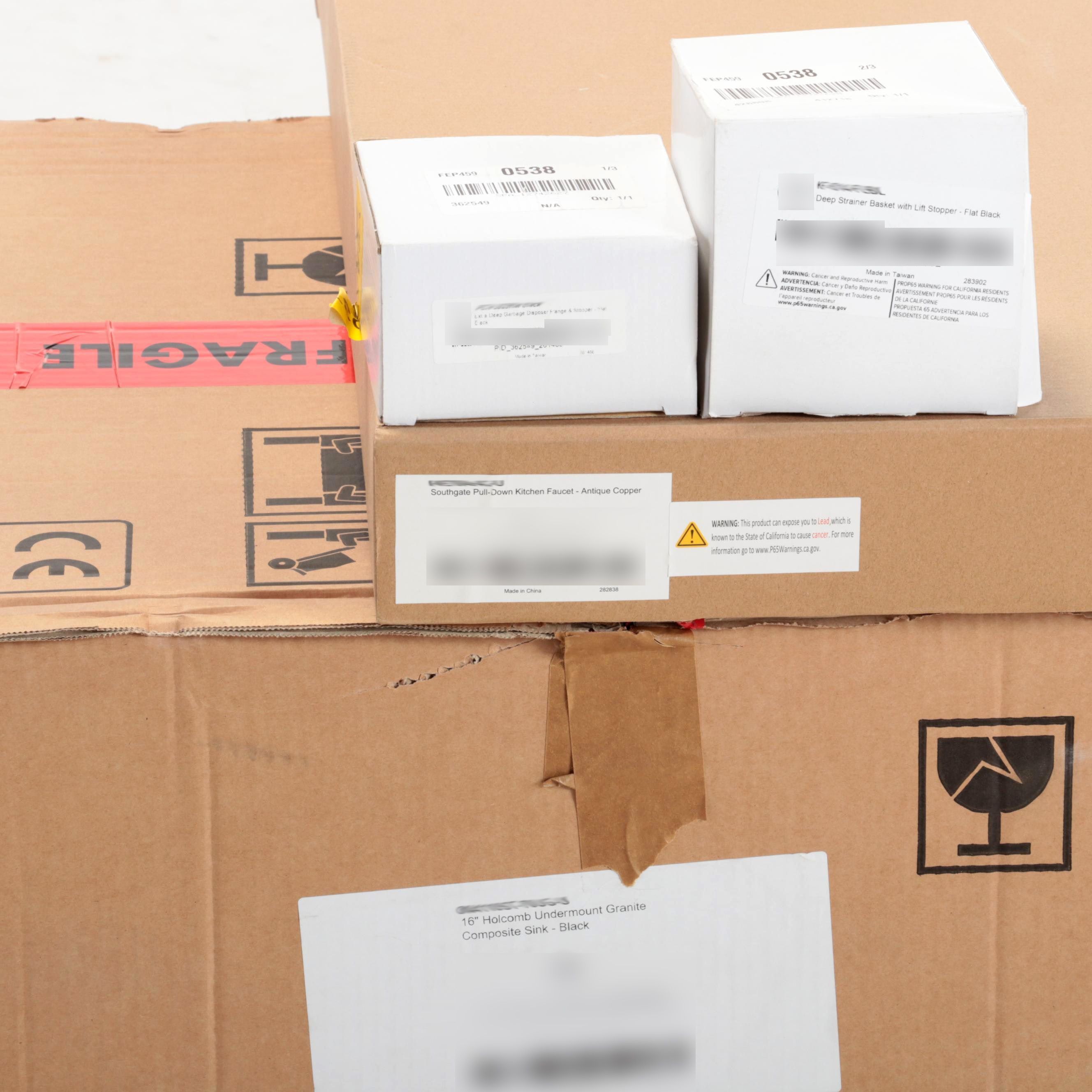 Undermount Black Granite Composite Sink and Pull-Down Faucet in Antique Copper