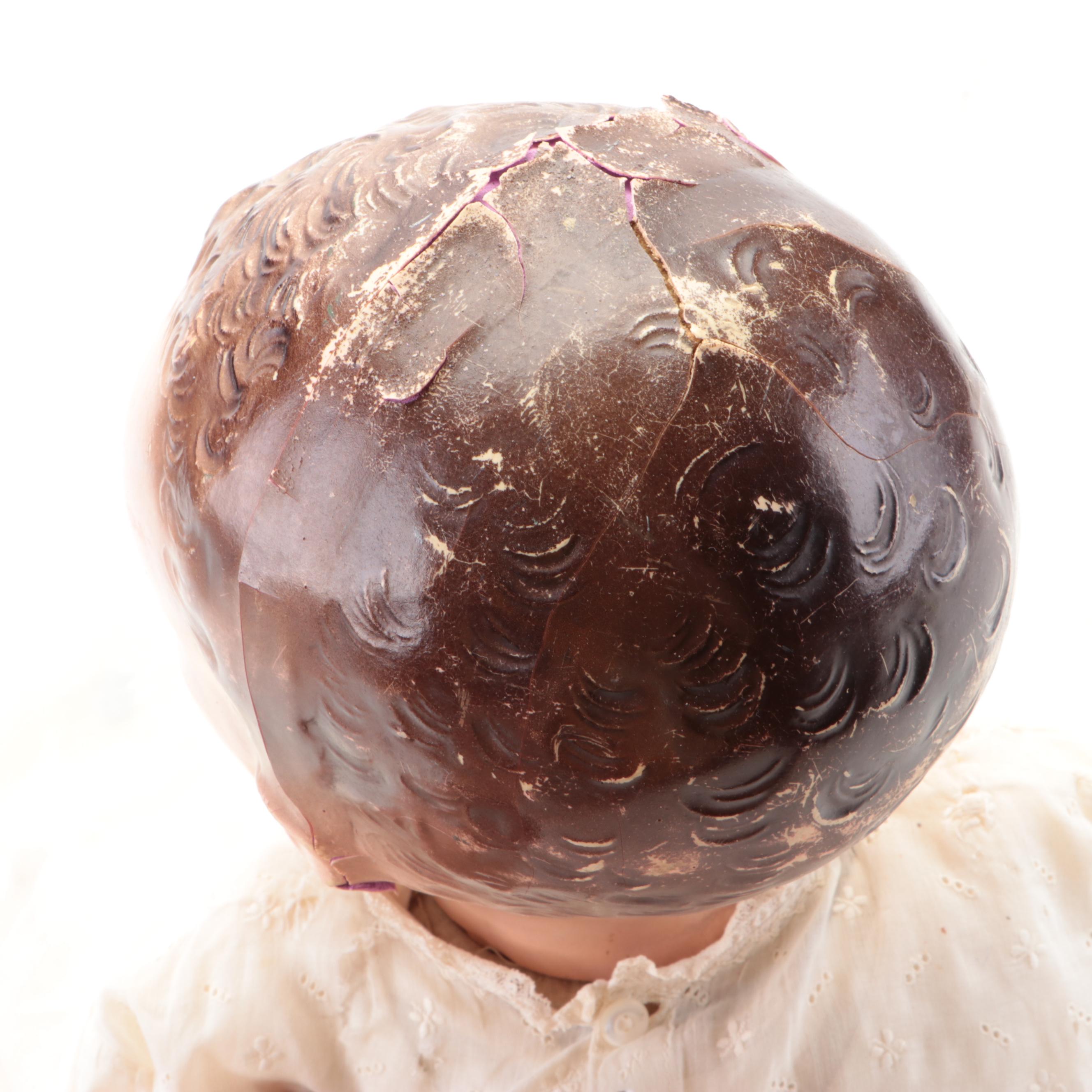 Ideal Composition Flirty Eyes Doll, Early to Mid-20th Century