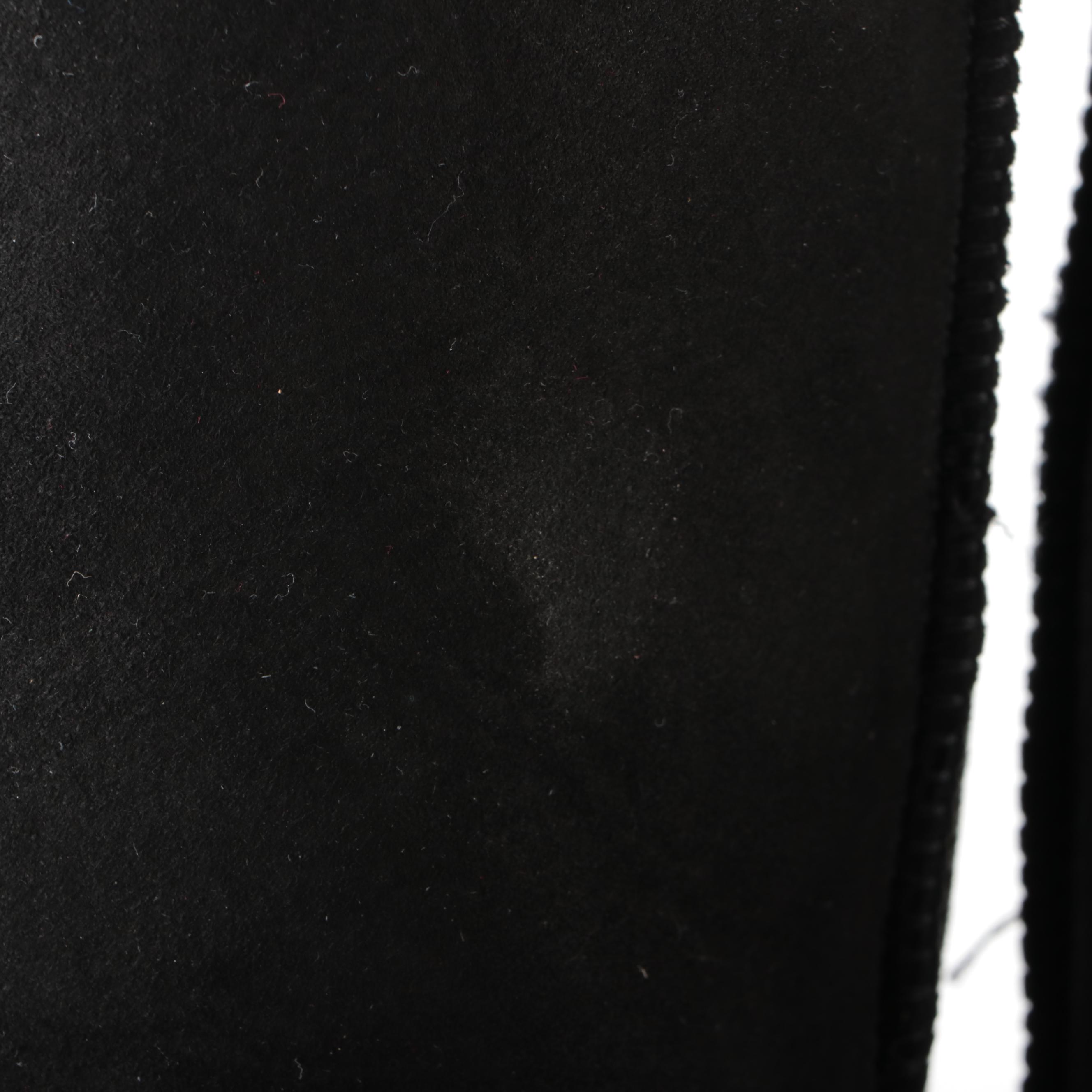 Beach Feet Dina Shearling LaceUp Boots in Black EBTH