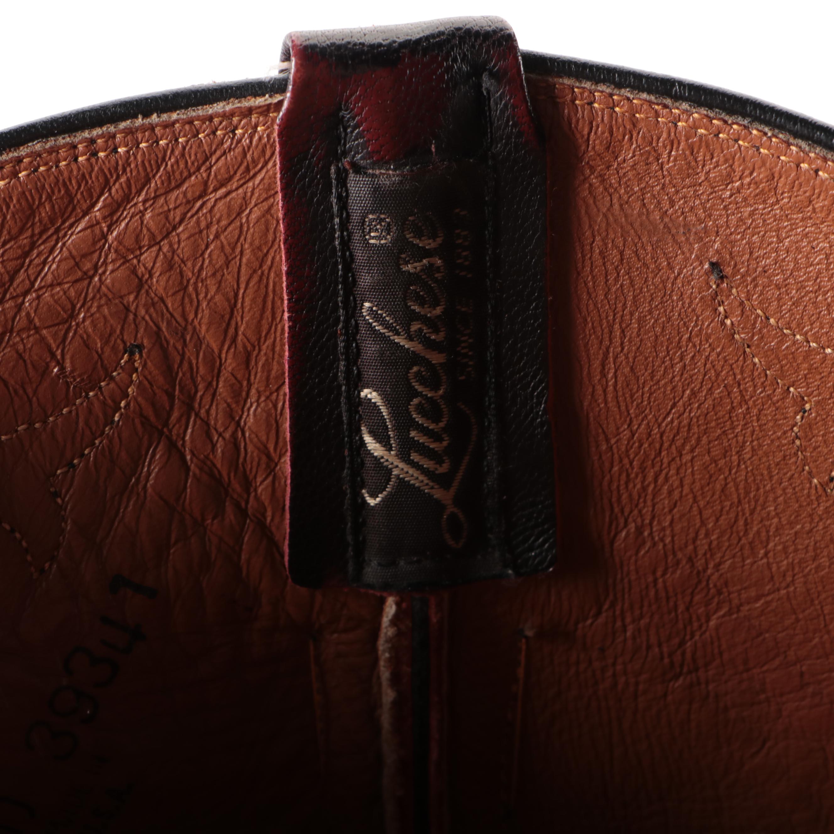 Men's Lucchese L6630 Goatskin Leather Western Boots