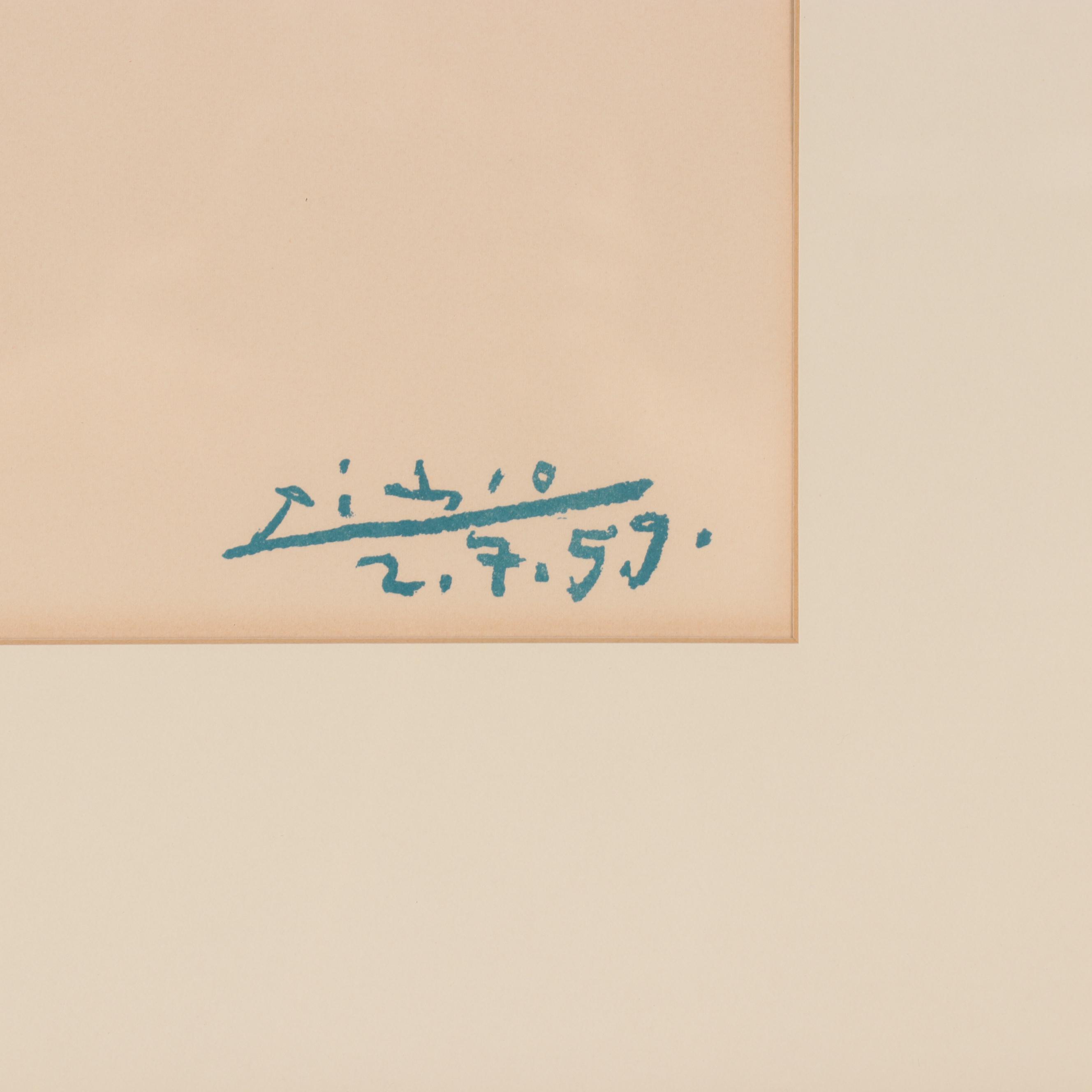 Lithograph After Pablo Picasso "La Ronde de la Jeunesse au Soleil"