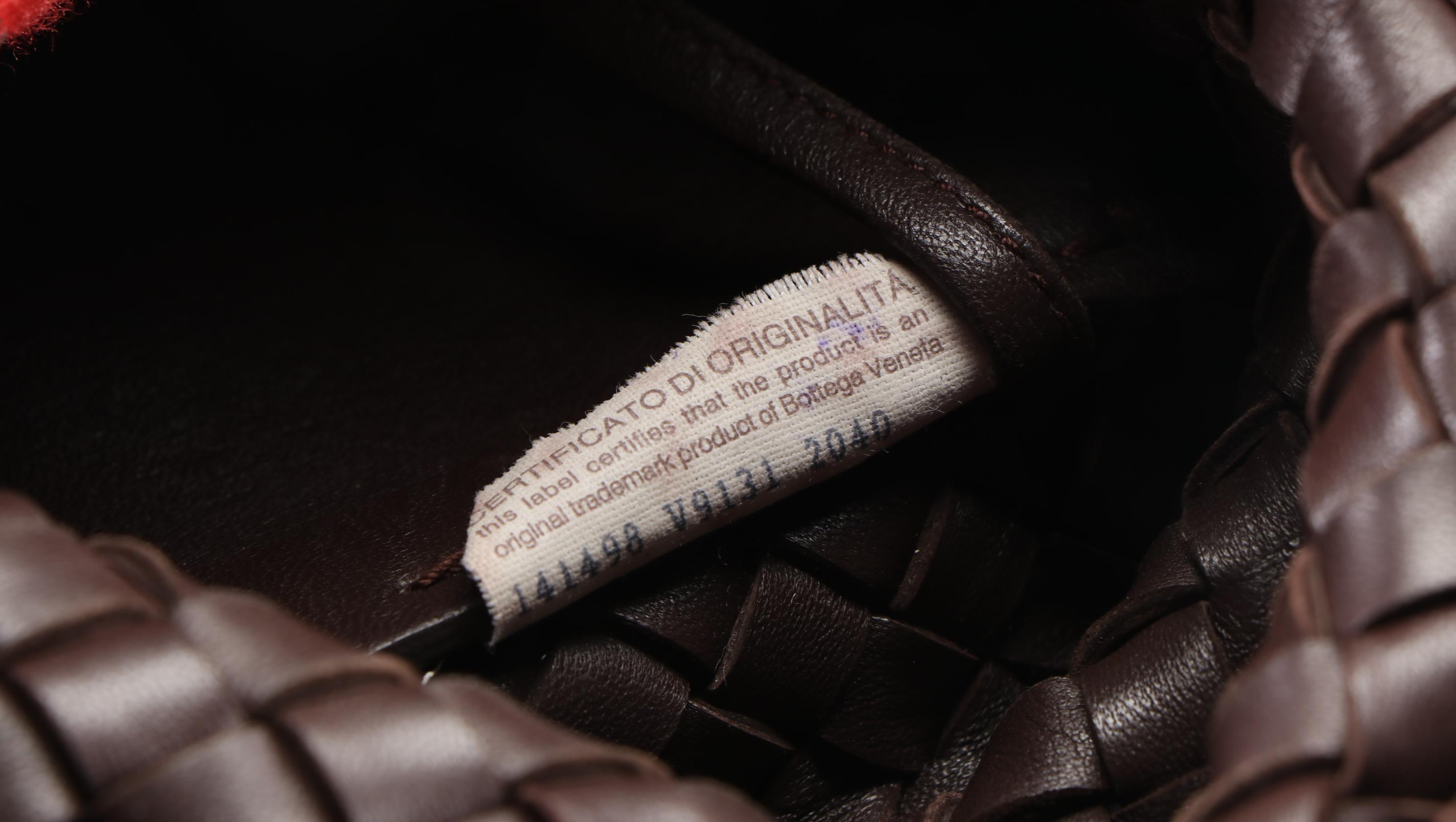 Bottega Veneta Tote Bag in Brown Intrecciato Leather