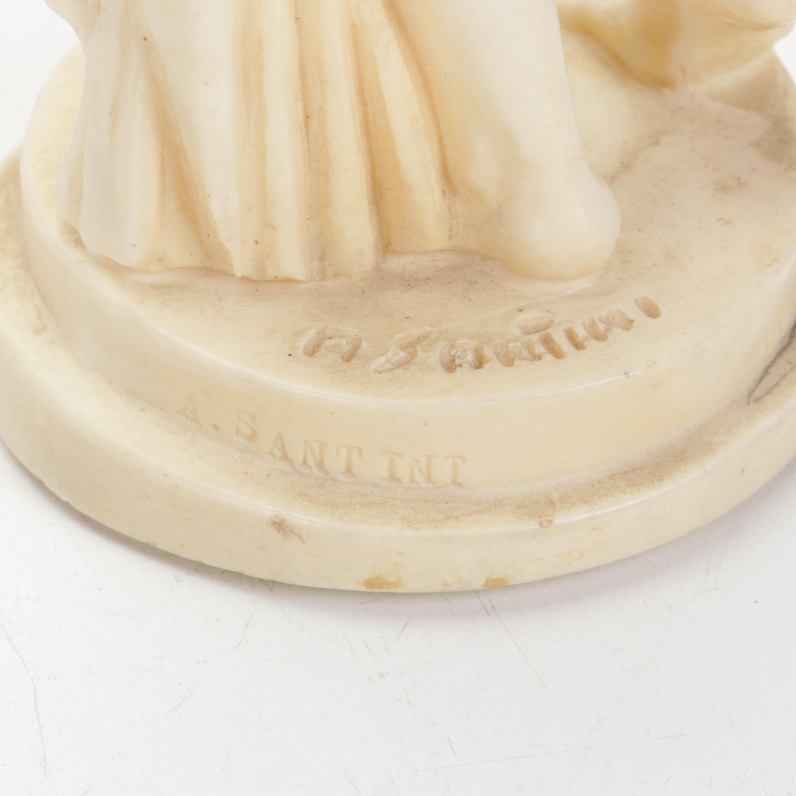 A. Santini Neoclassical Resin Aphrodite and Venus Sculptures, Mid-20th Century