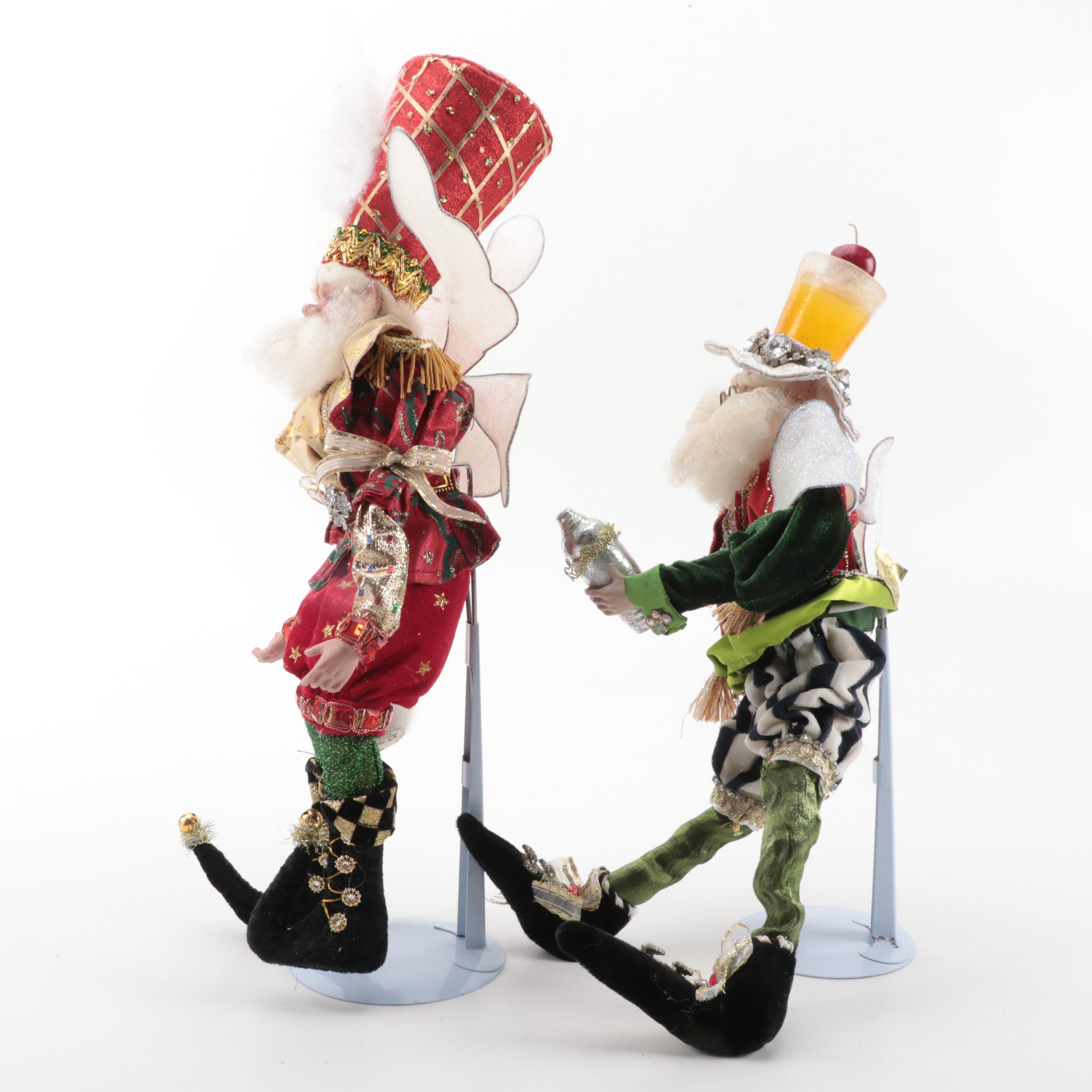 Mark Roberts Nutcracker and Cocktail Christmas Fairies